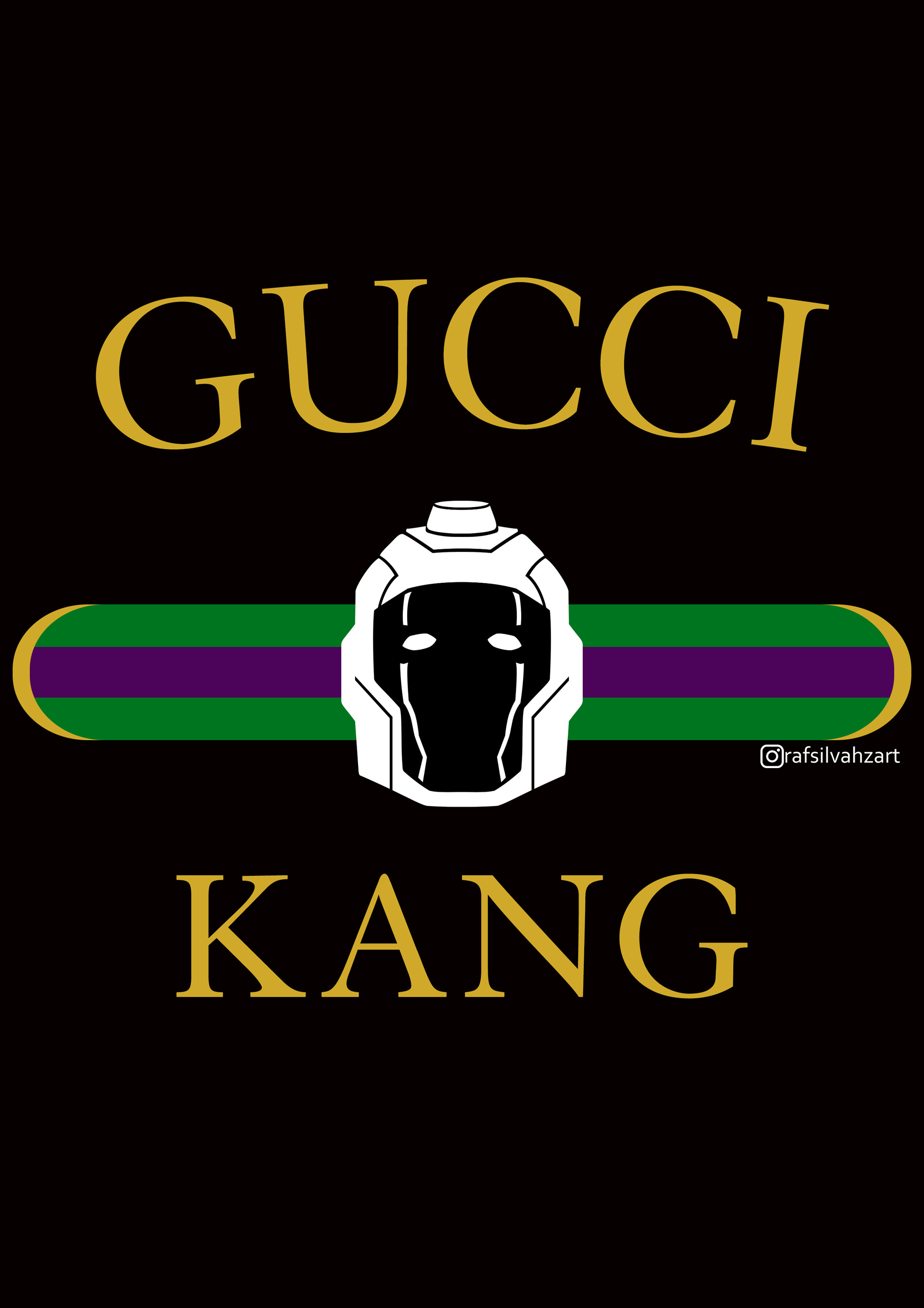 ArtStation - Luxury Gucci Kang logo, image size:1920x2716