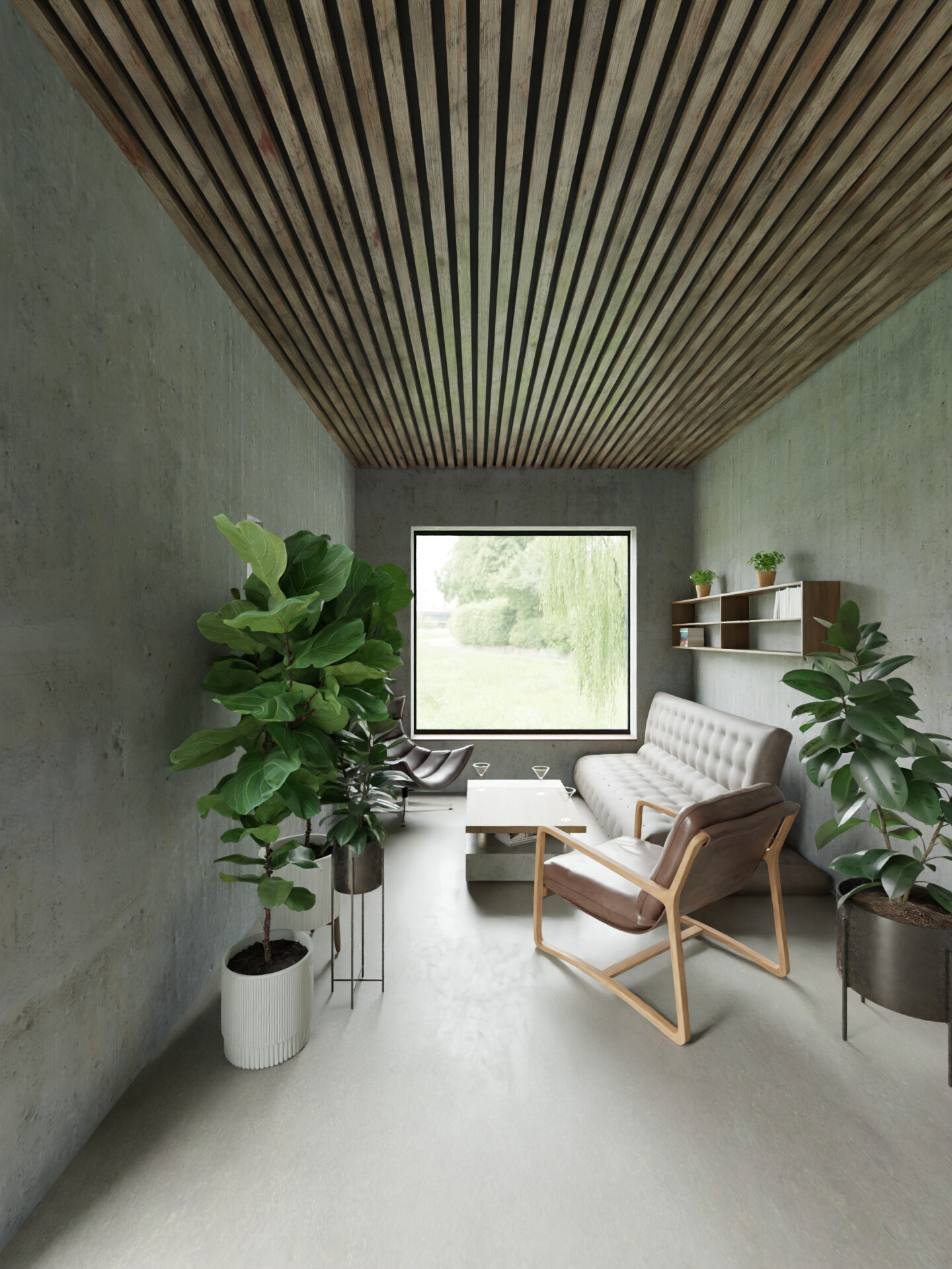 ArtStation Raw Concrete Interior