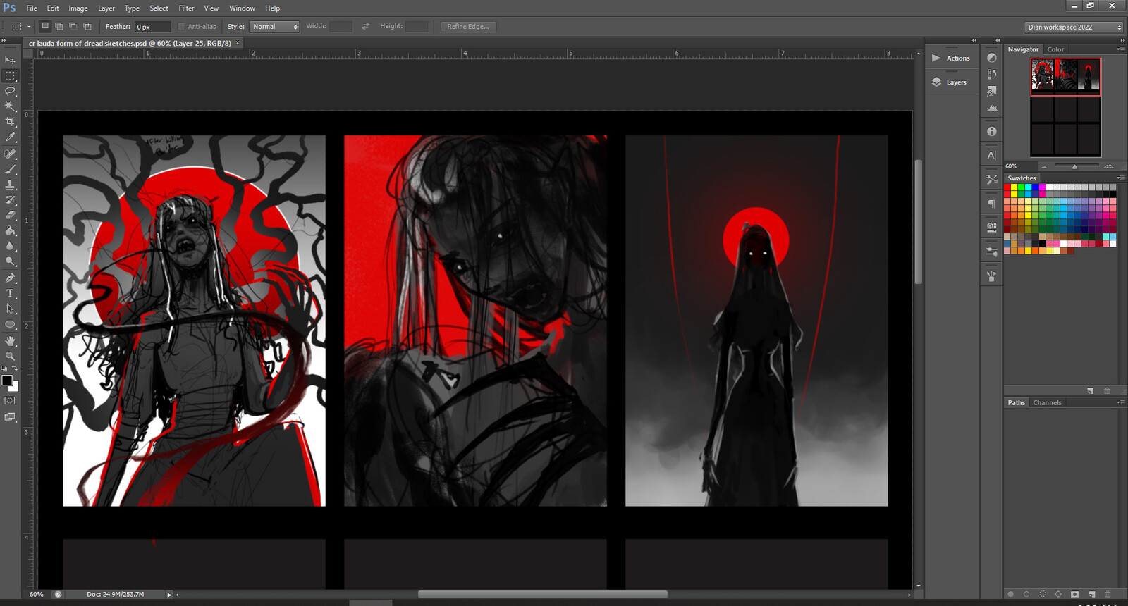 Concept sketches