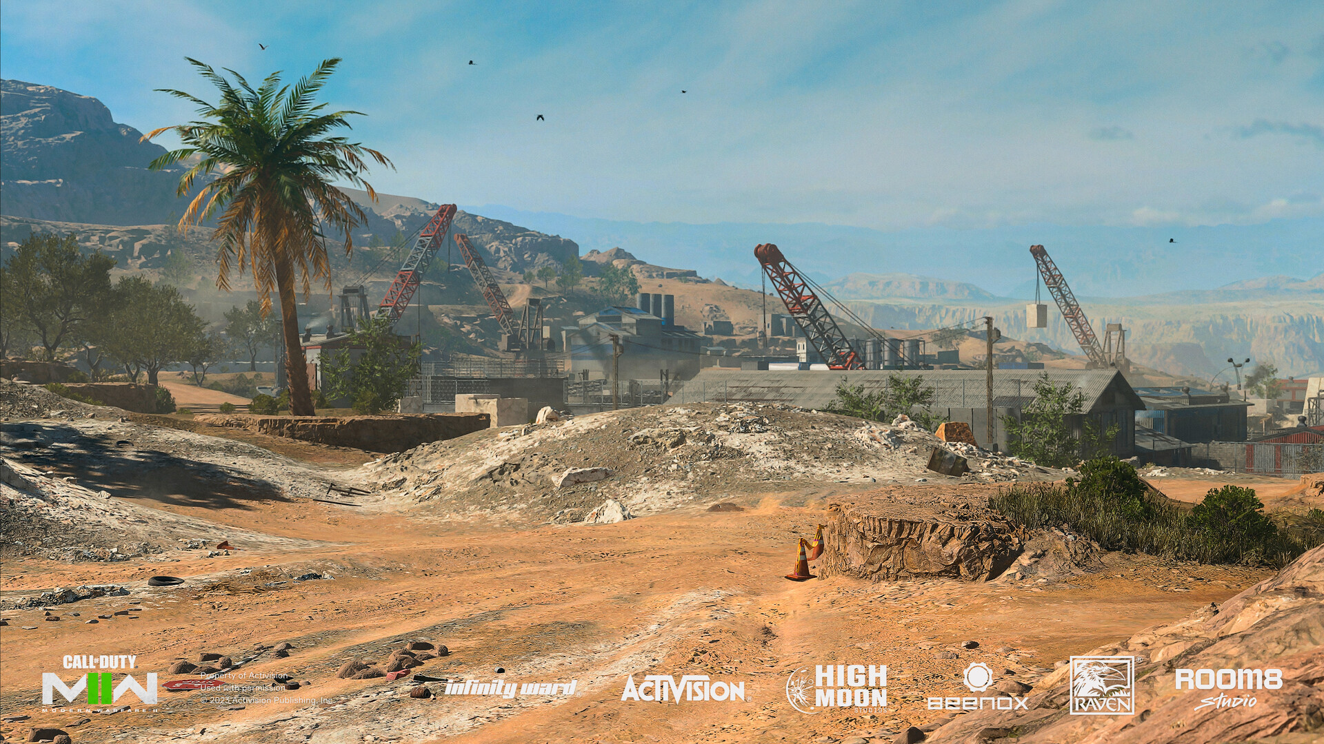 Lisa Saposh Call of Duty MW II Warzone 2.0. Al Mazrah Al Safwa Quarry