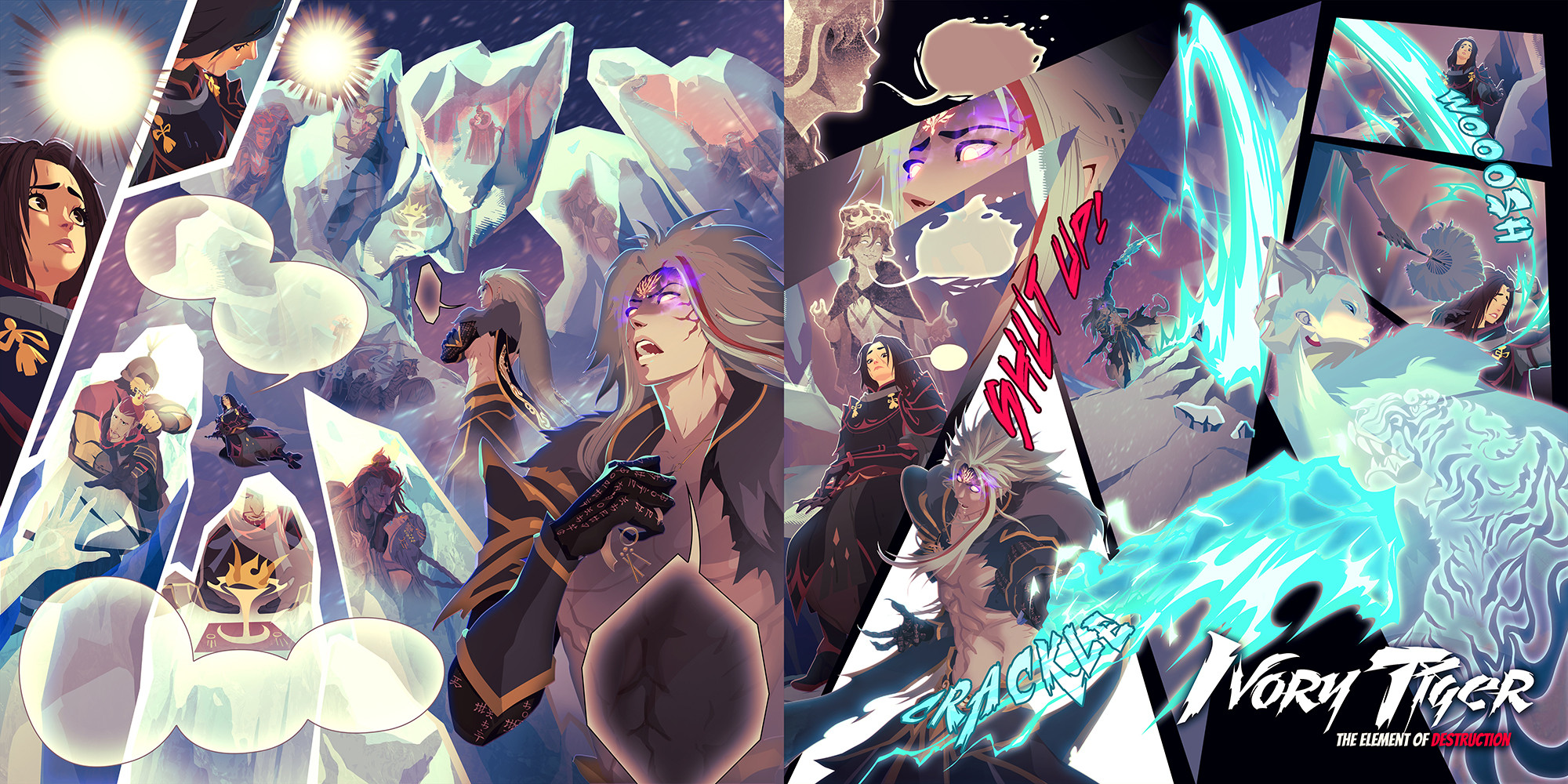 Page K shading and compositing; finalize