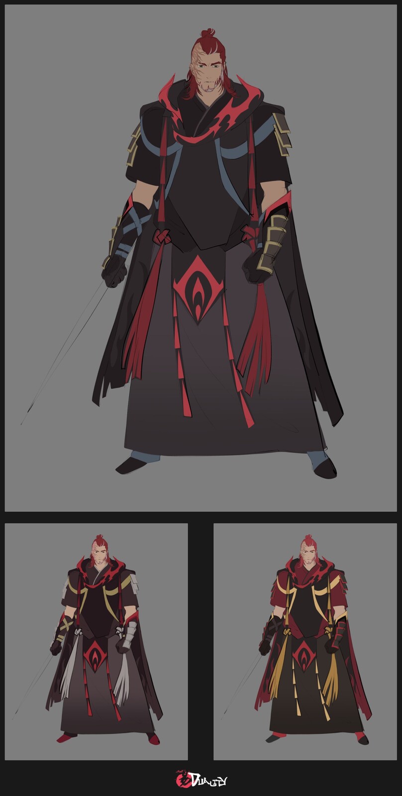 Character design - Zhurong