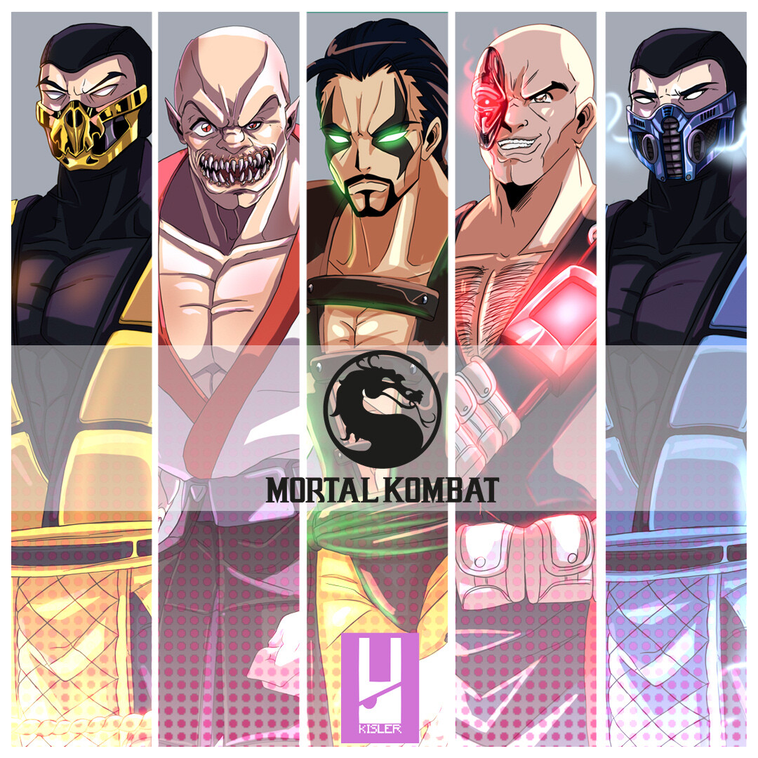 ArtStation - Mortal Kombat 2 - Choose your character!