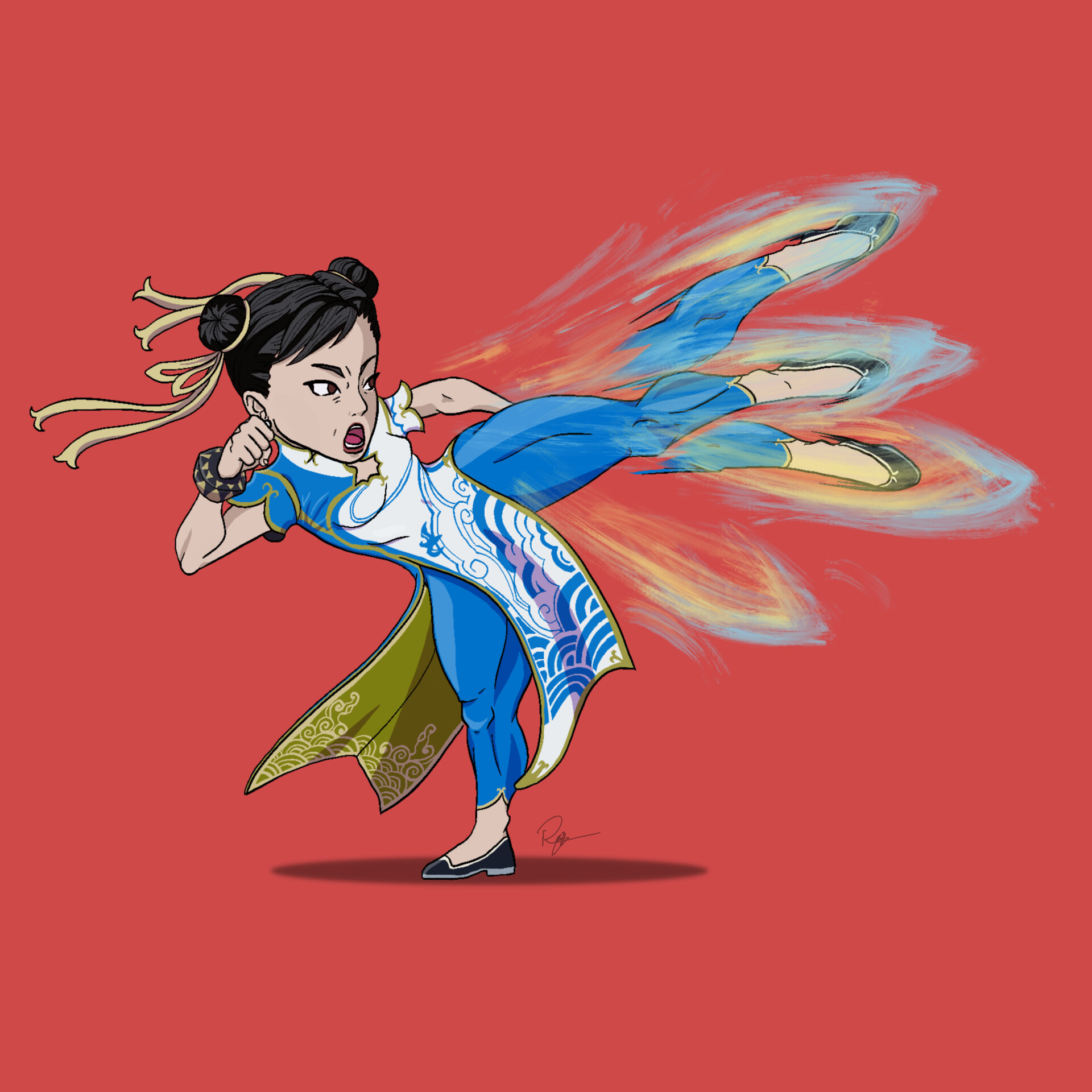 ArtStation - Street Fighter 6: Chun Li