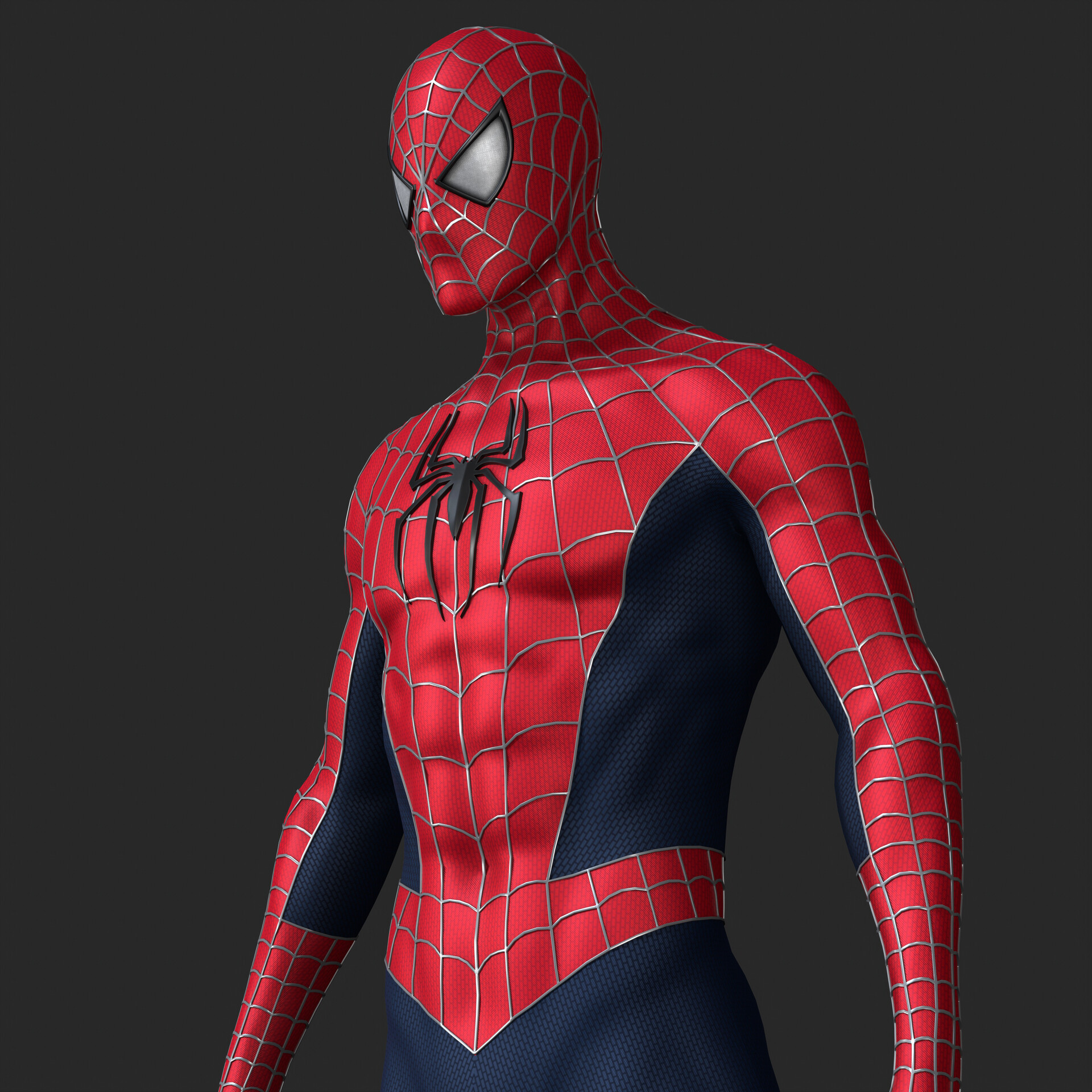 3D model The Amazing Spider-man 2 3D MODEL Low-poly VR / AR / low-poly