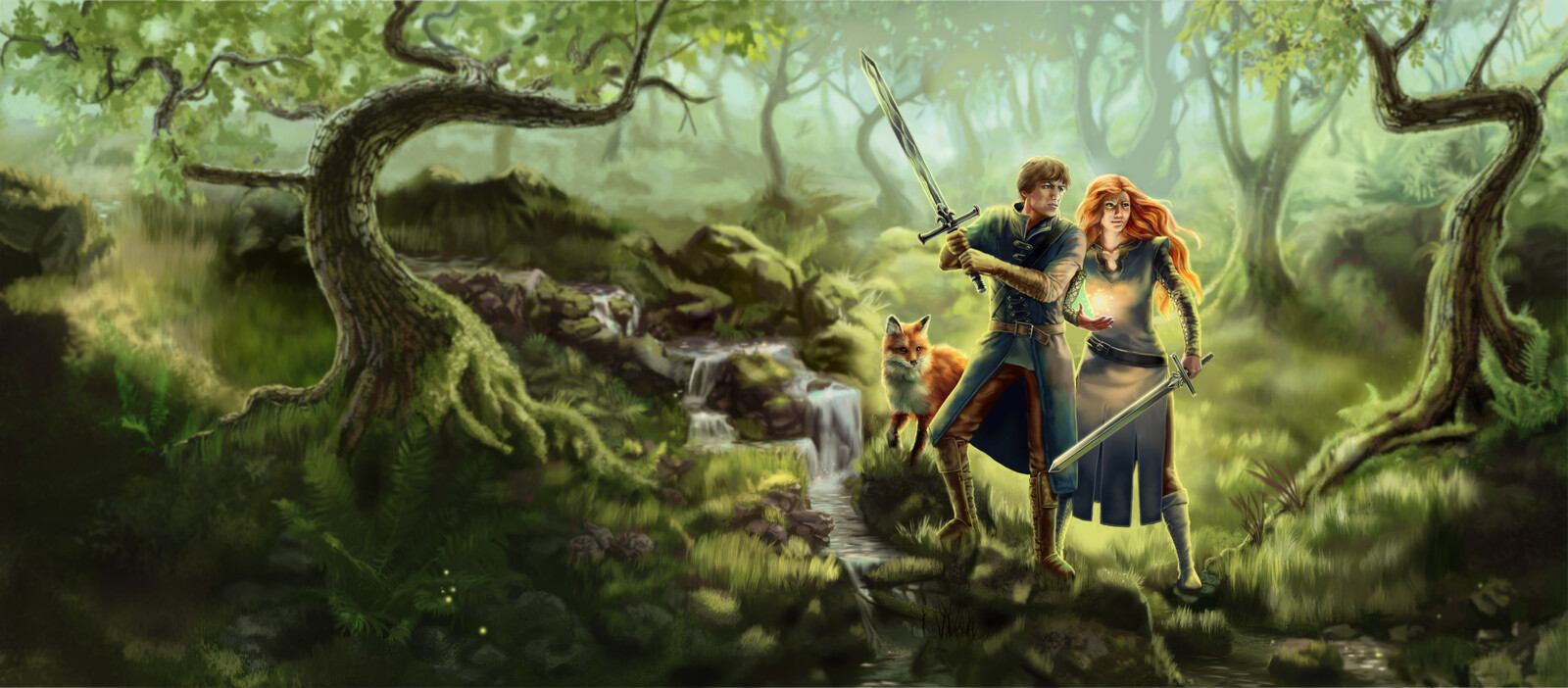 "A Fated Quest" (Illustration done for Selina R. Gonzalez)