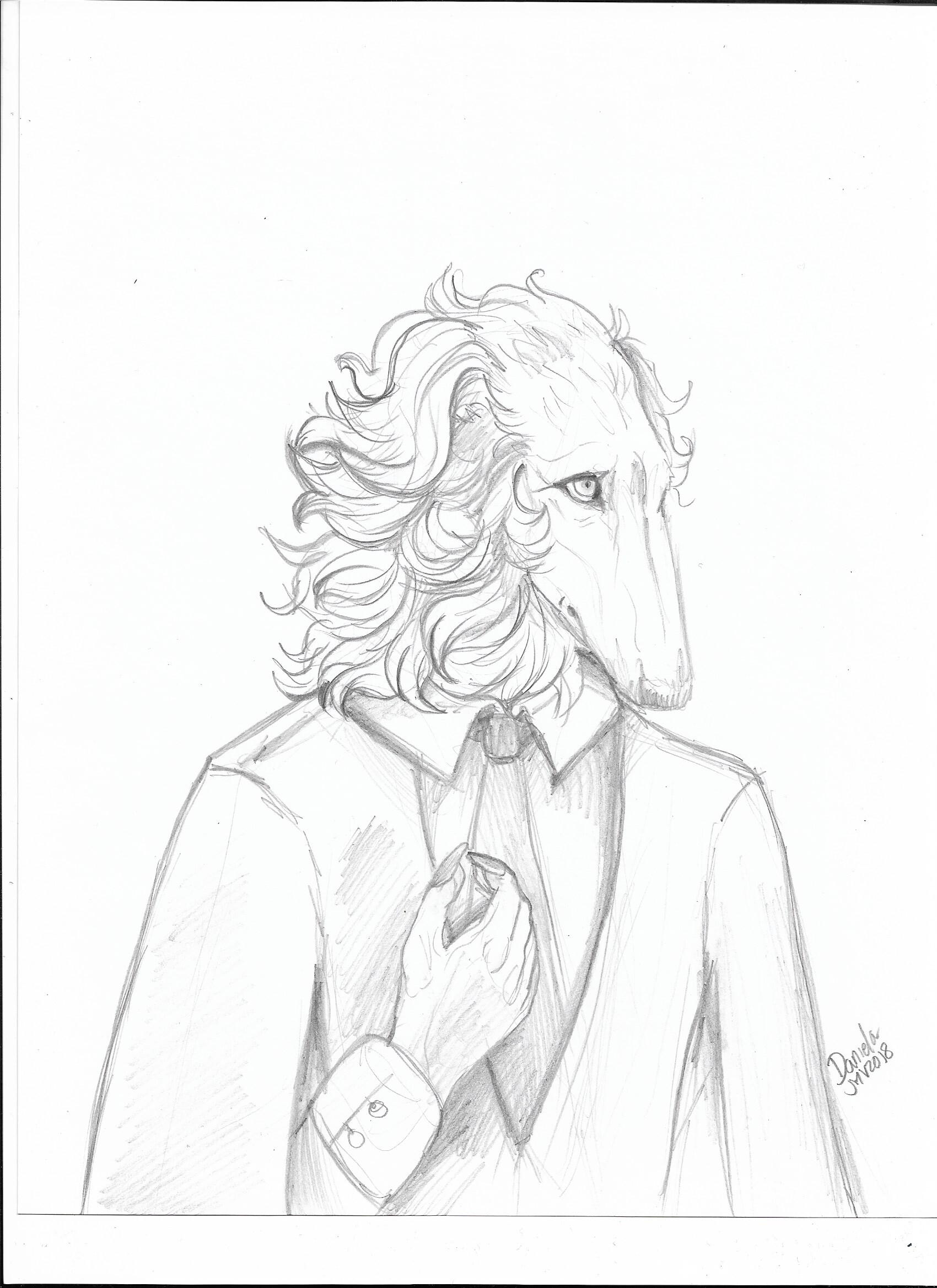 Cerberus Albian - borzoi