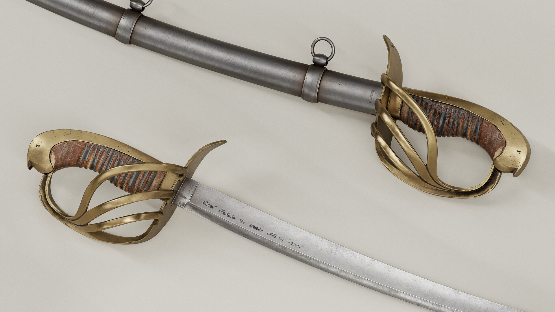 ArtStation - Spanish Saber Model 1815