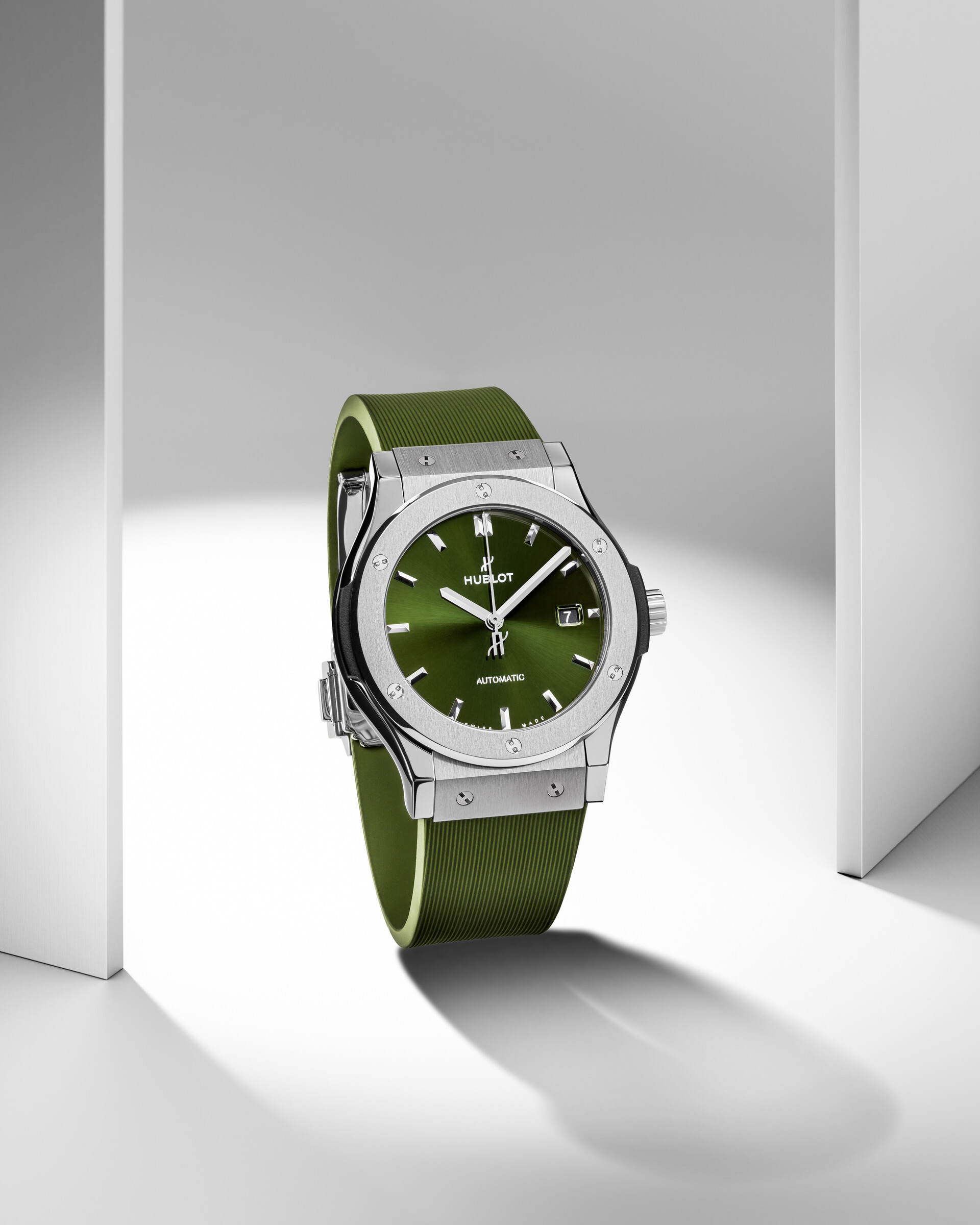 ArtStation HUBLOT Classic Titanium Green Watch