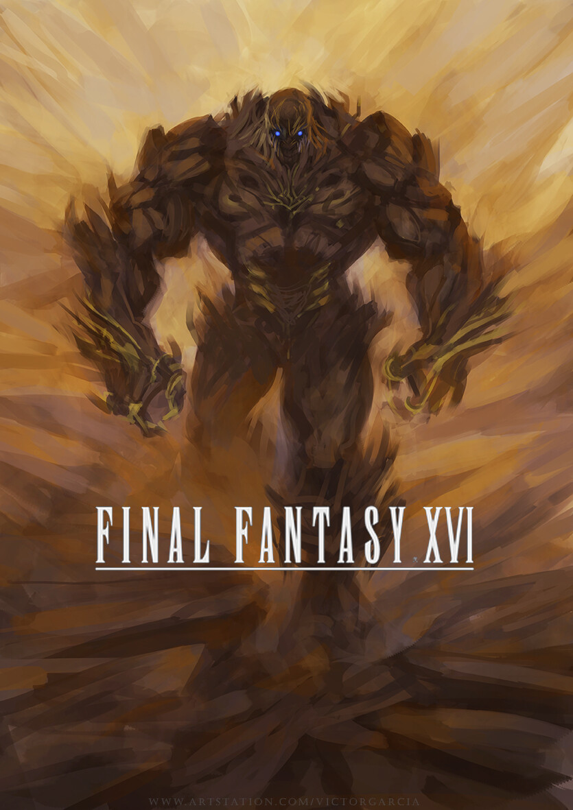 titan final fantasy concept art