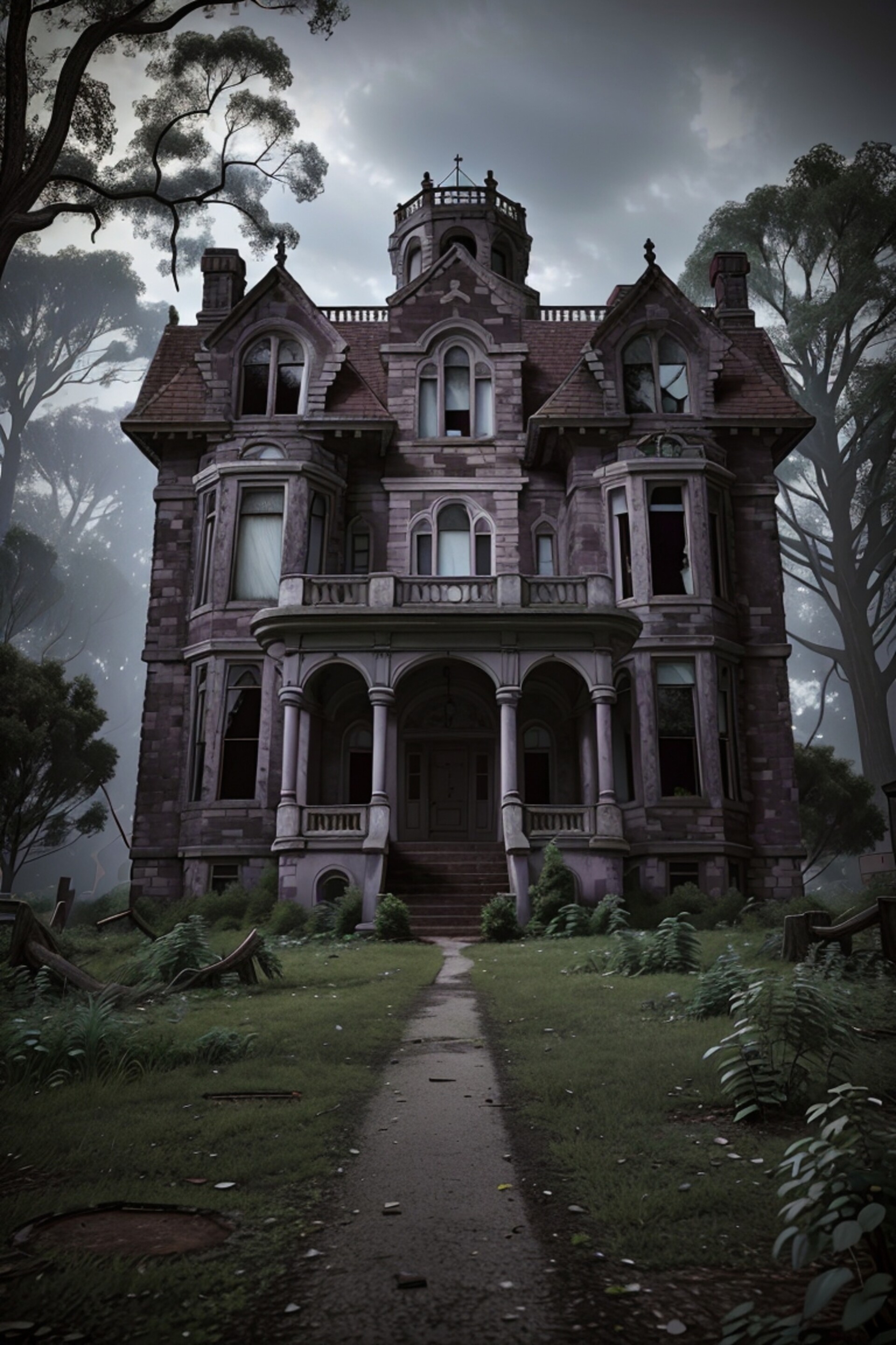 ArtStation The HauntingIn the small town of Ravenswood