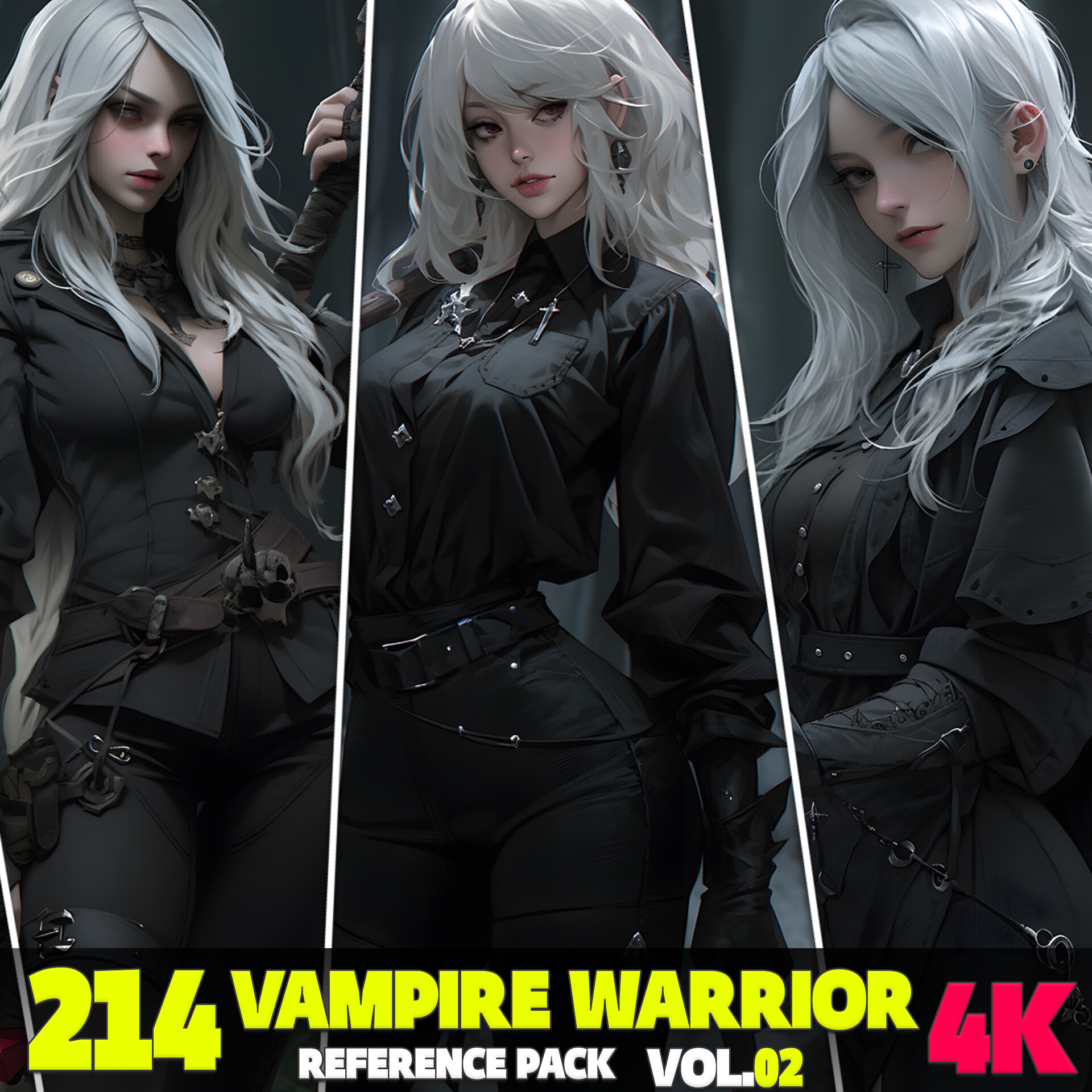 ArtStation - Vampire Anime Girl 4k wallpaper