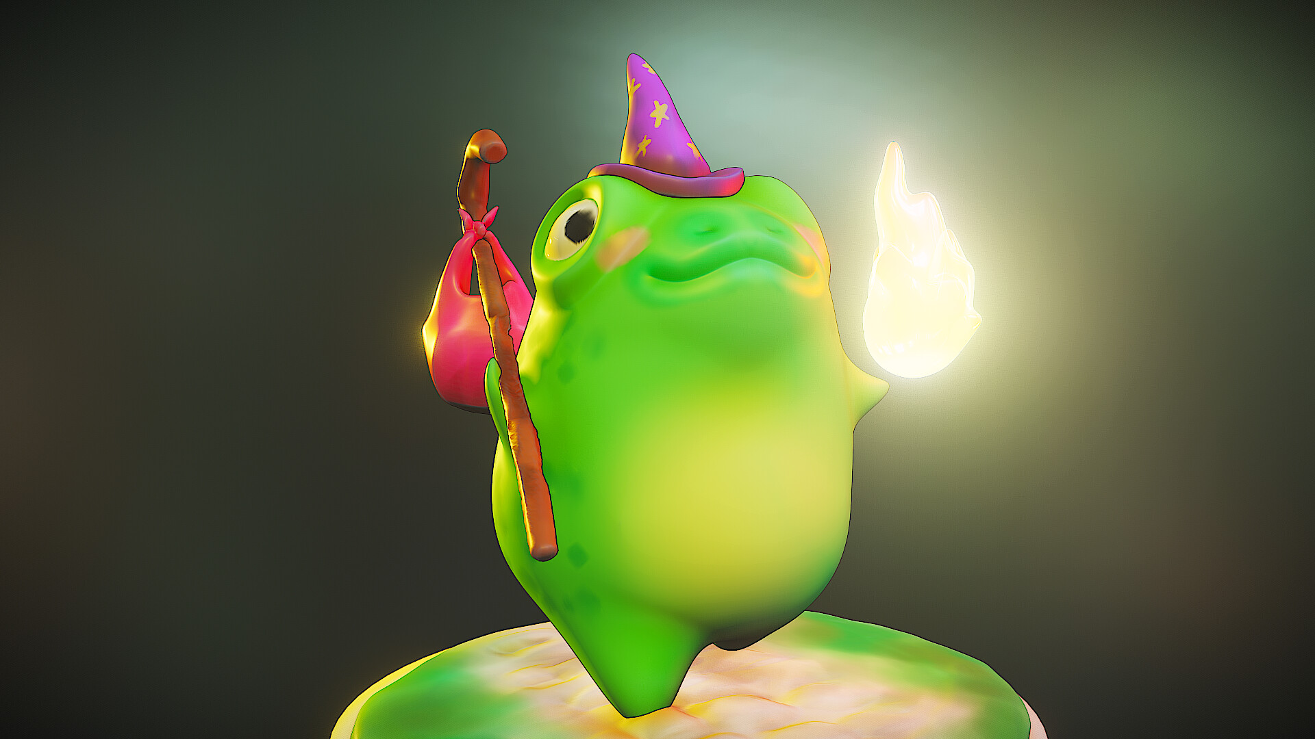 ArtStation - Frog Mage