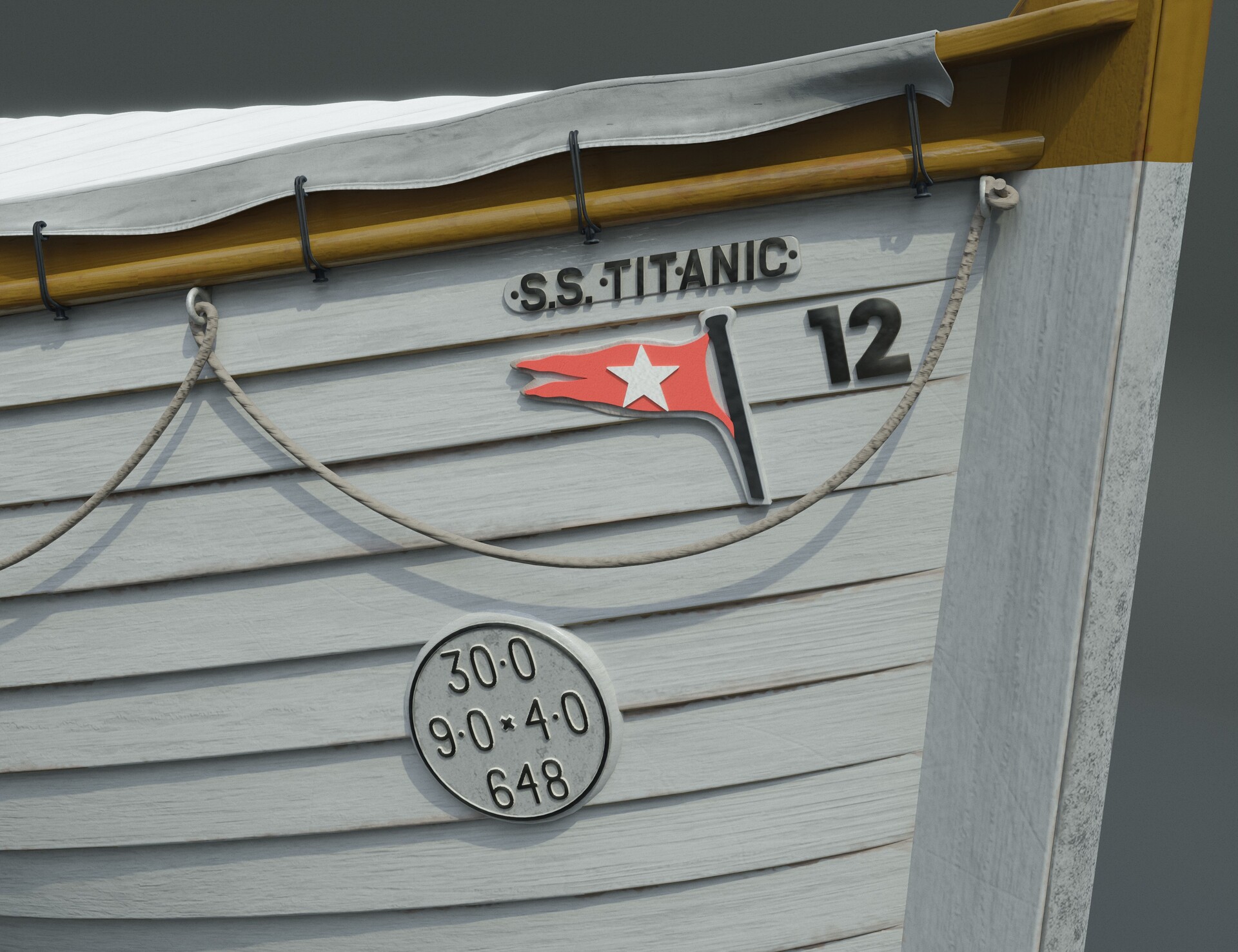 Titanic Lifeboats In Color