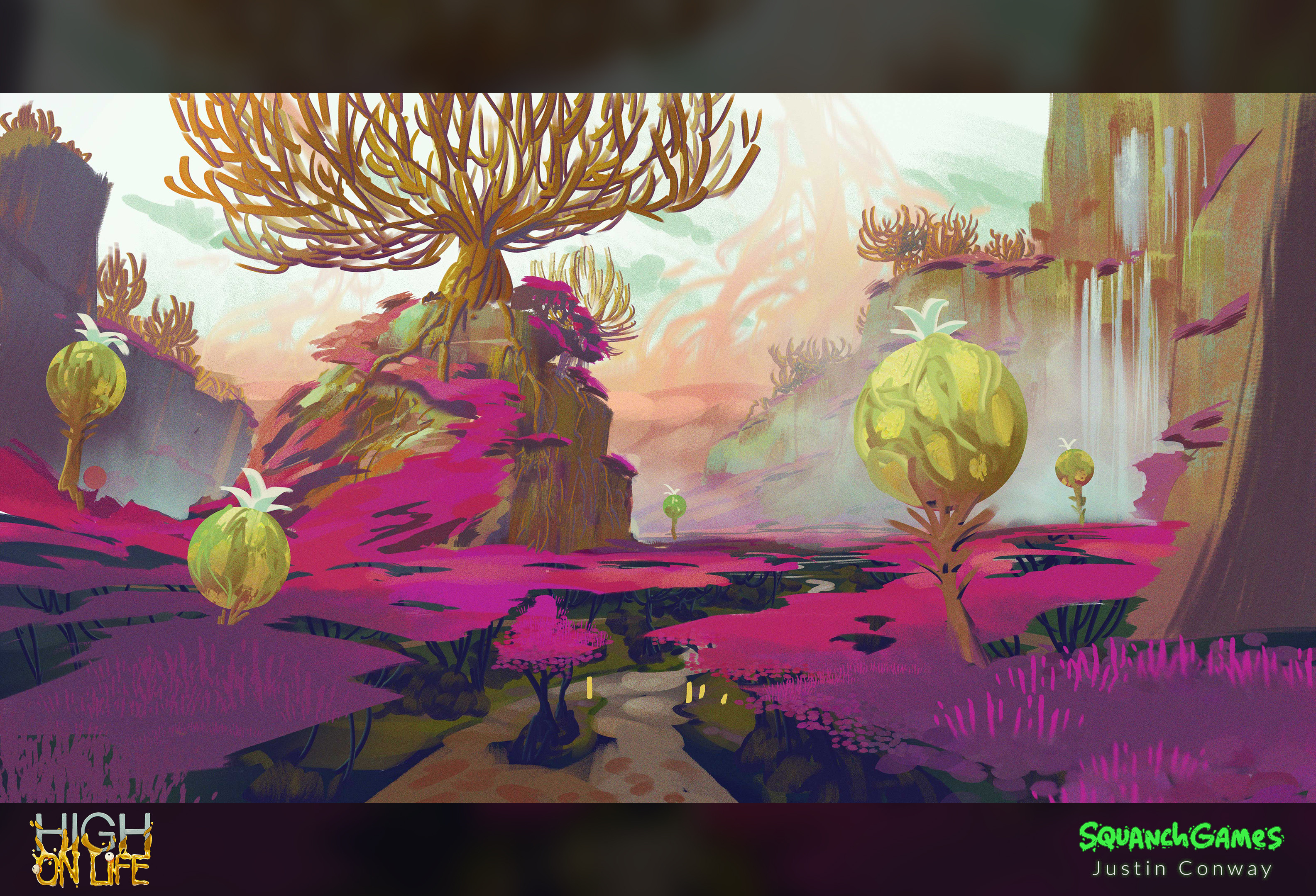 ArtStation - Zephyr Paradise - Jungle - High On Life