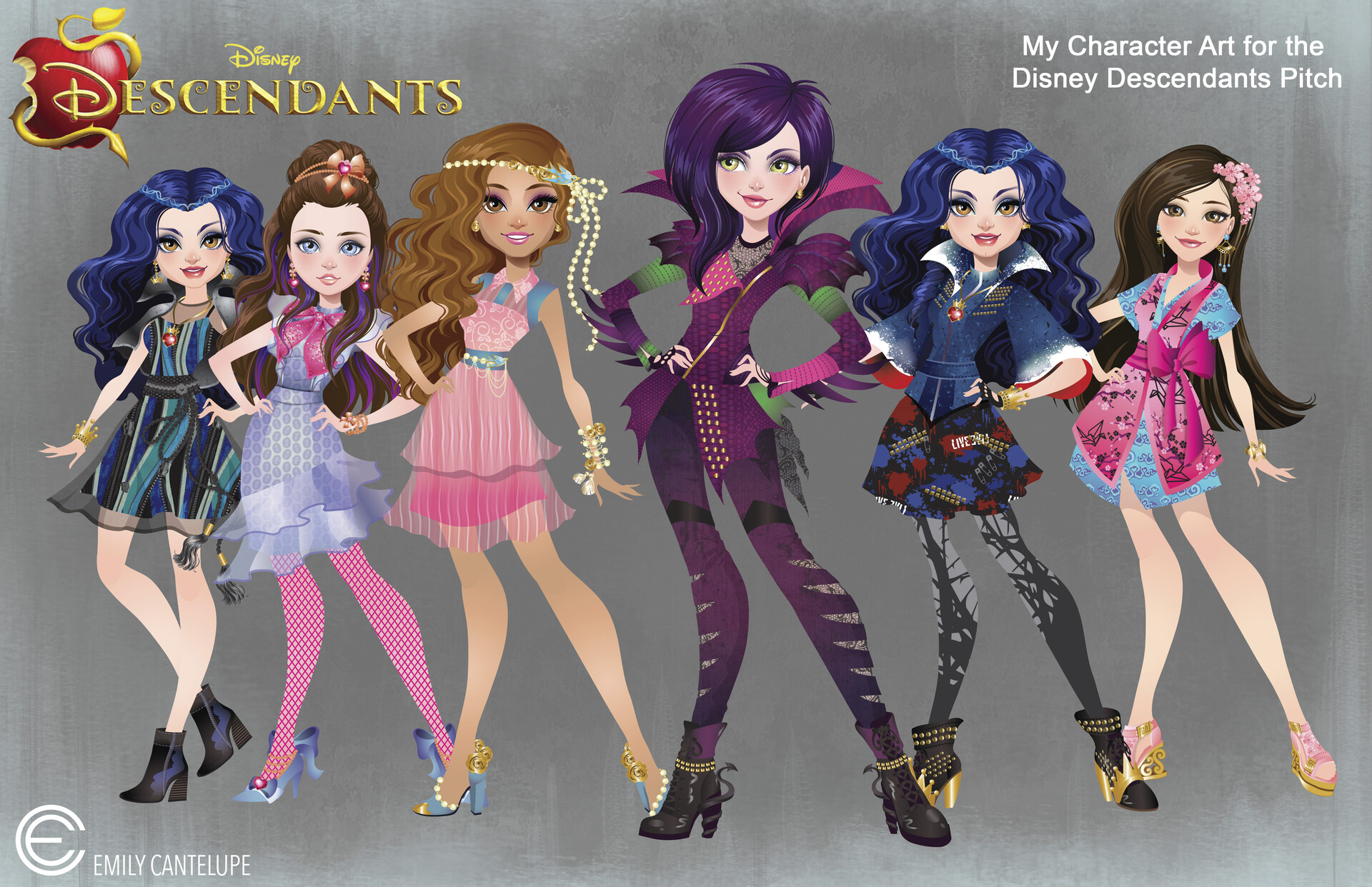 EVER AFTER HIGH VS DESCENDANTS DOLLS ! With their Disney character