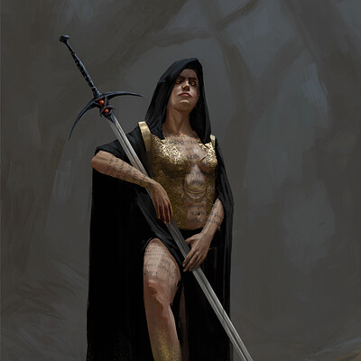 sword lady
