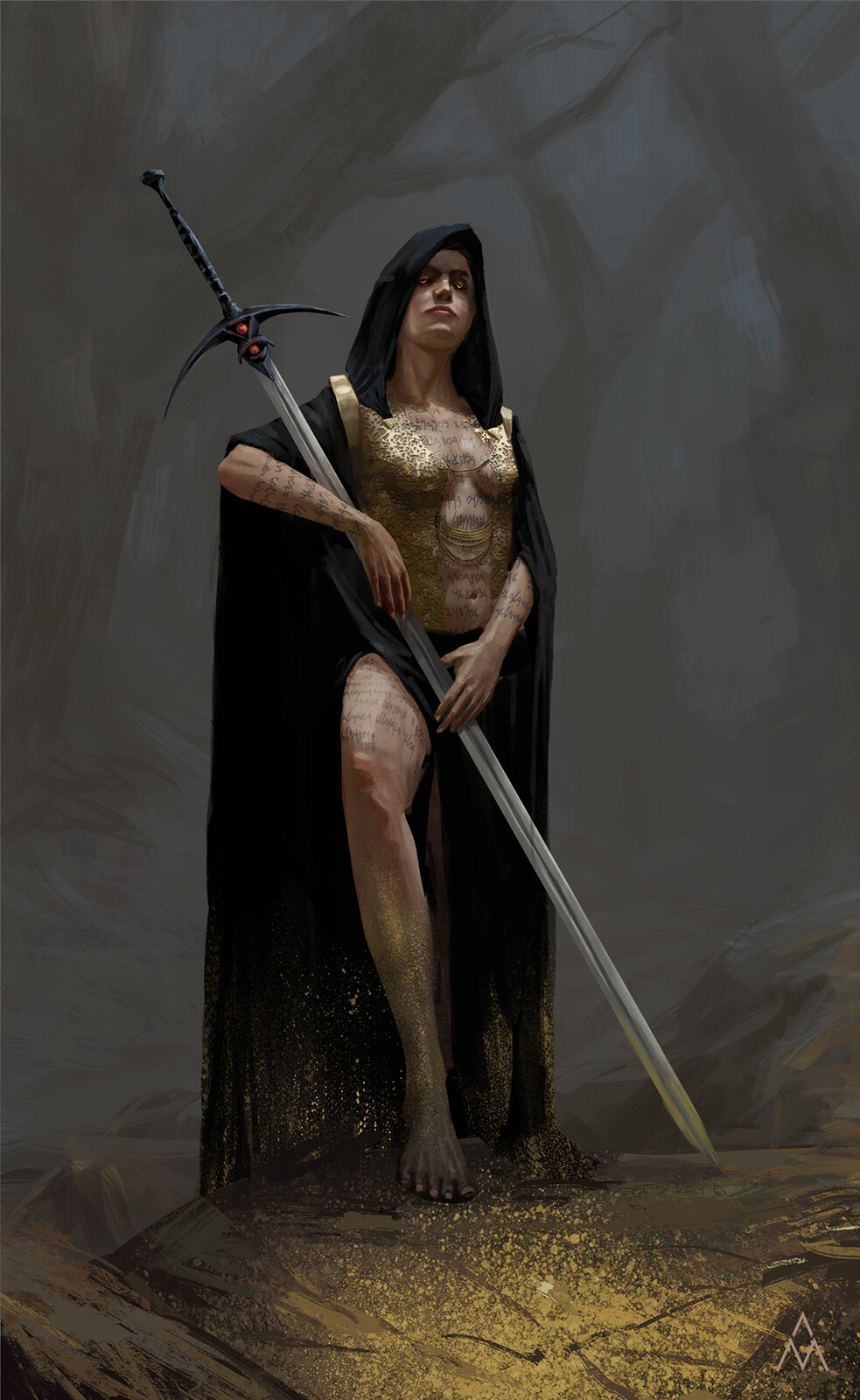 sword lady