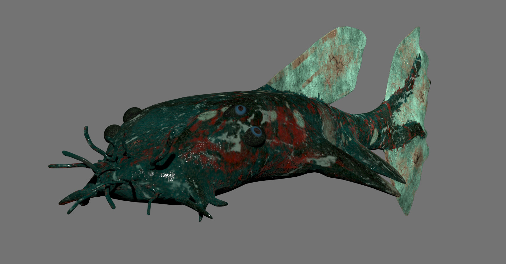 ArtStation Mutant Medusa Catfish