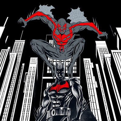 Batman au delà et Spiderman 2099