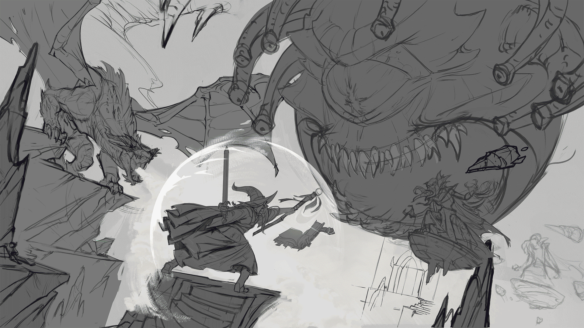 some process steps