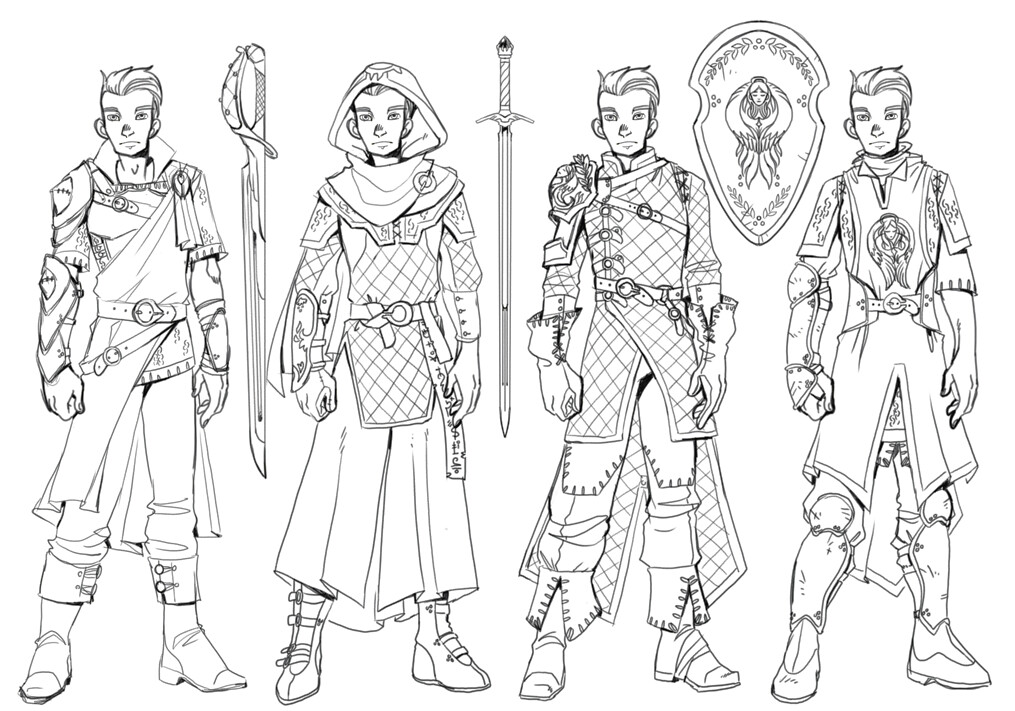 Iconic Human concepts: the battle priest