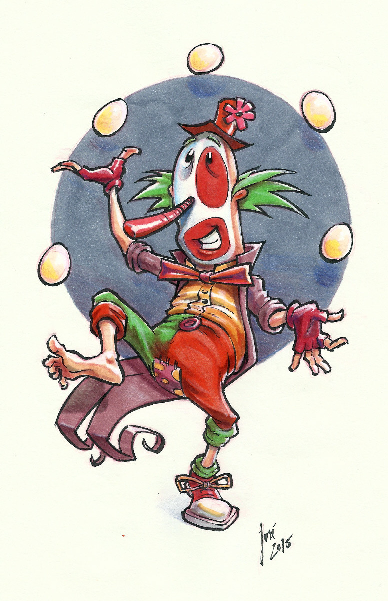 Clown Juggler