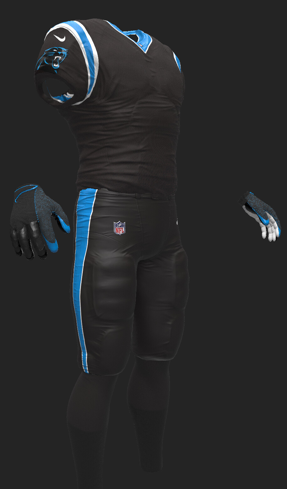 ArtStation - NFL Jersey Texture work