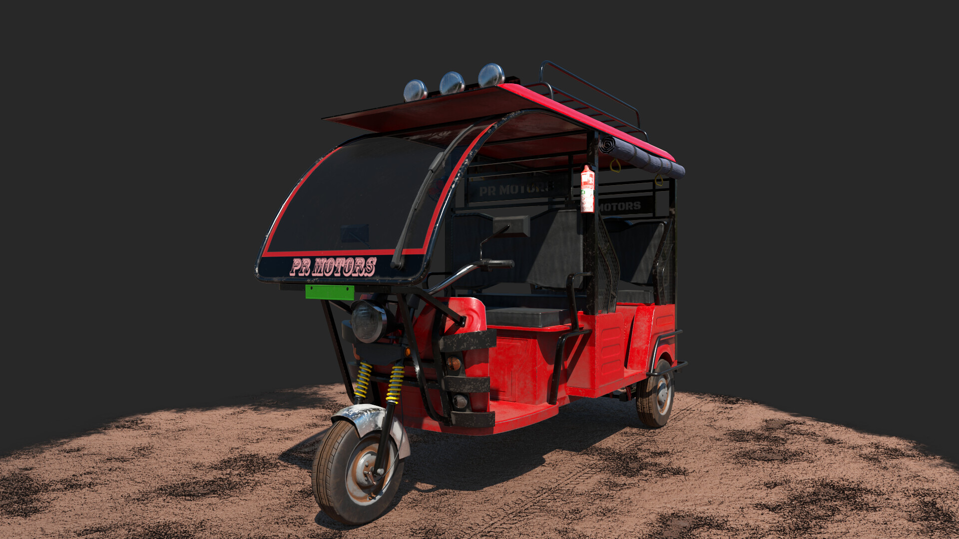 Download Bangladeshi Rickshaw for GTA 5