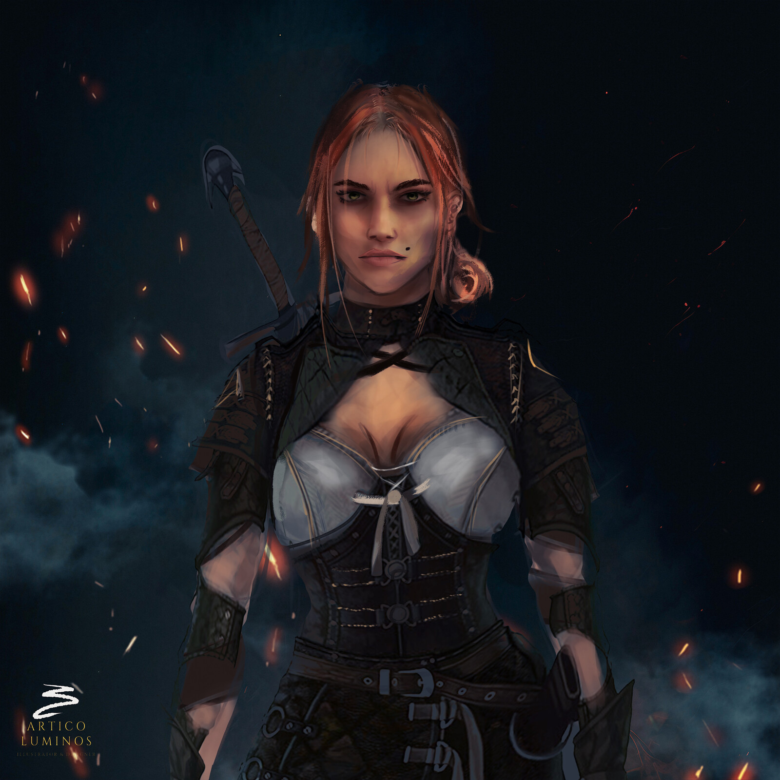 Huntress Character Design