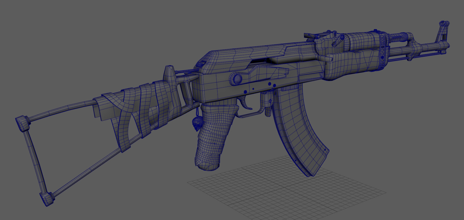 Low Poly Model Topology