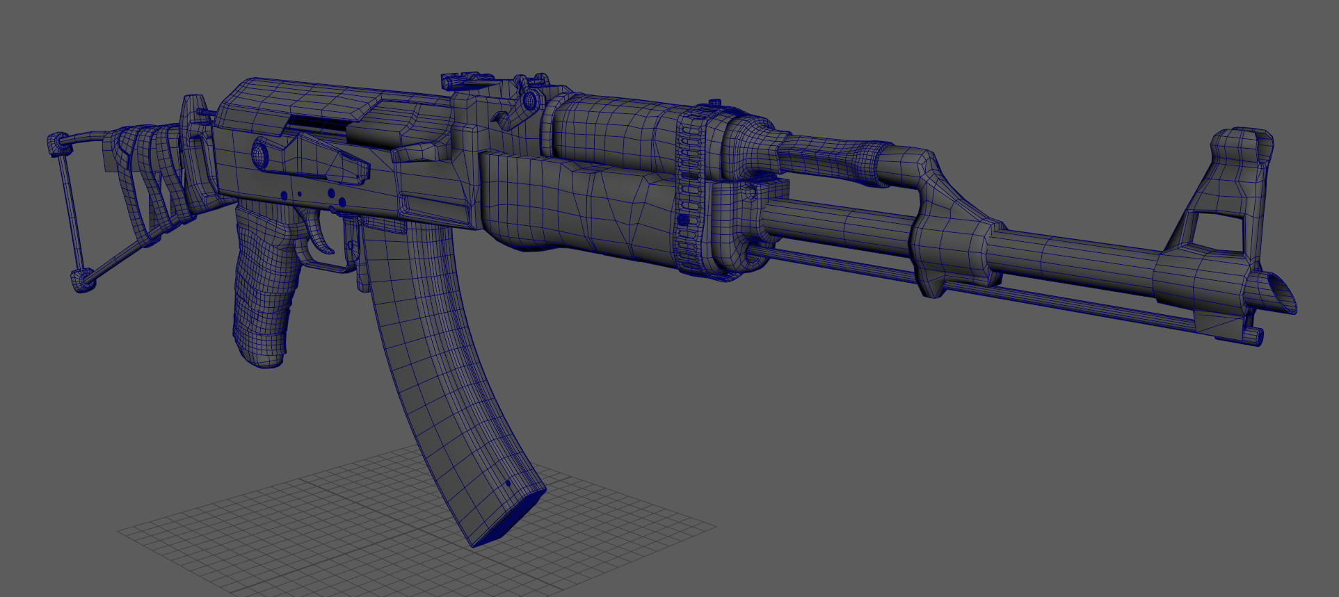 Low Poly Model Topology