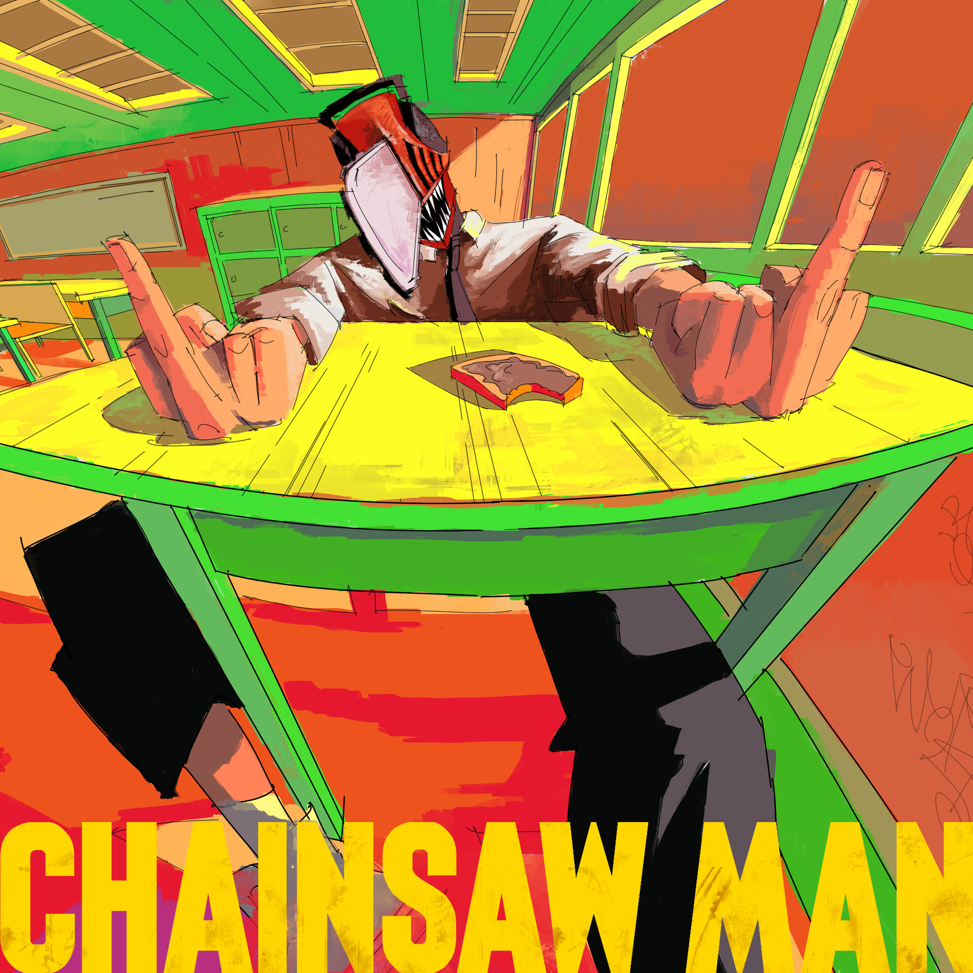 ArtStation - Chainsaw Man Squad