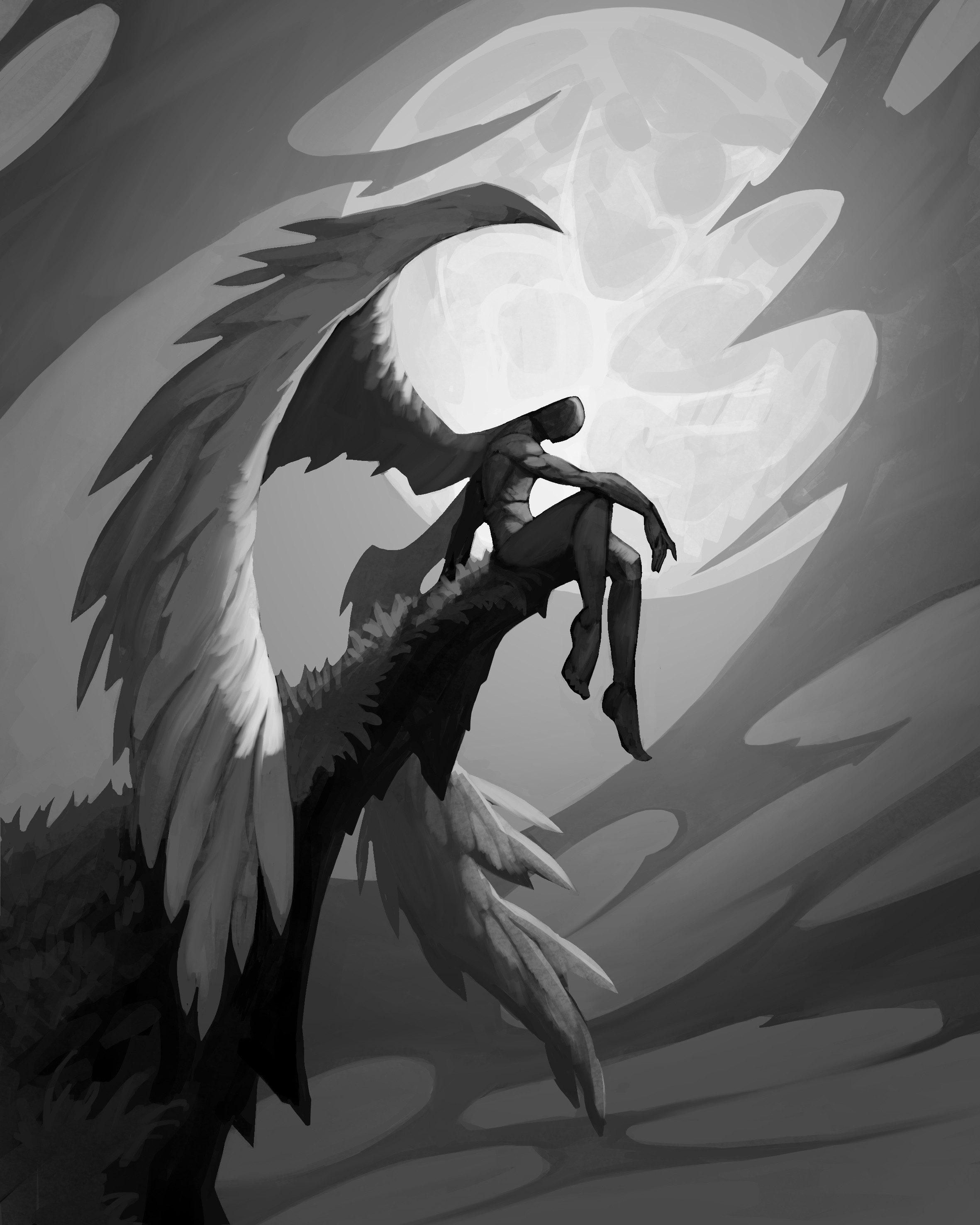 initial sketch/stage