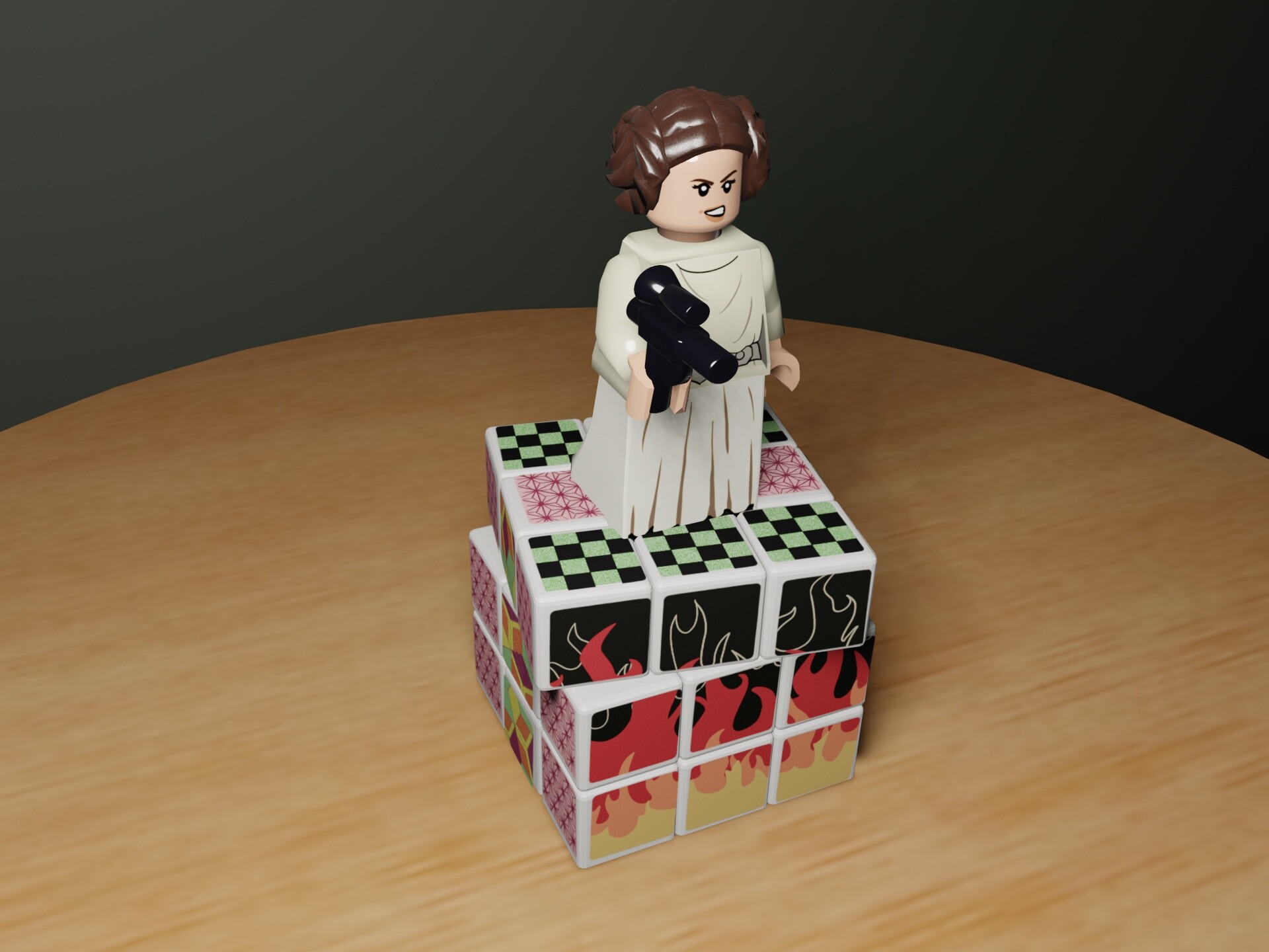 Lego smooth deals hair leia