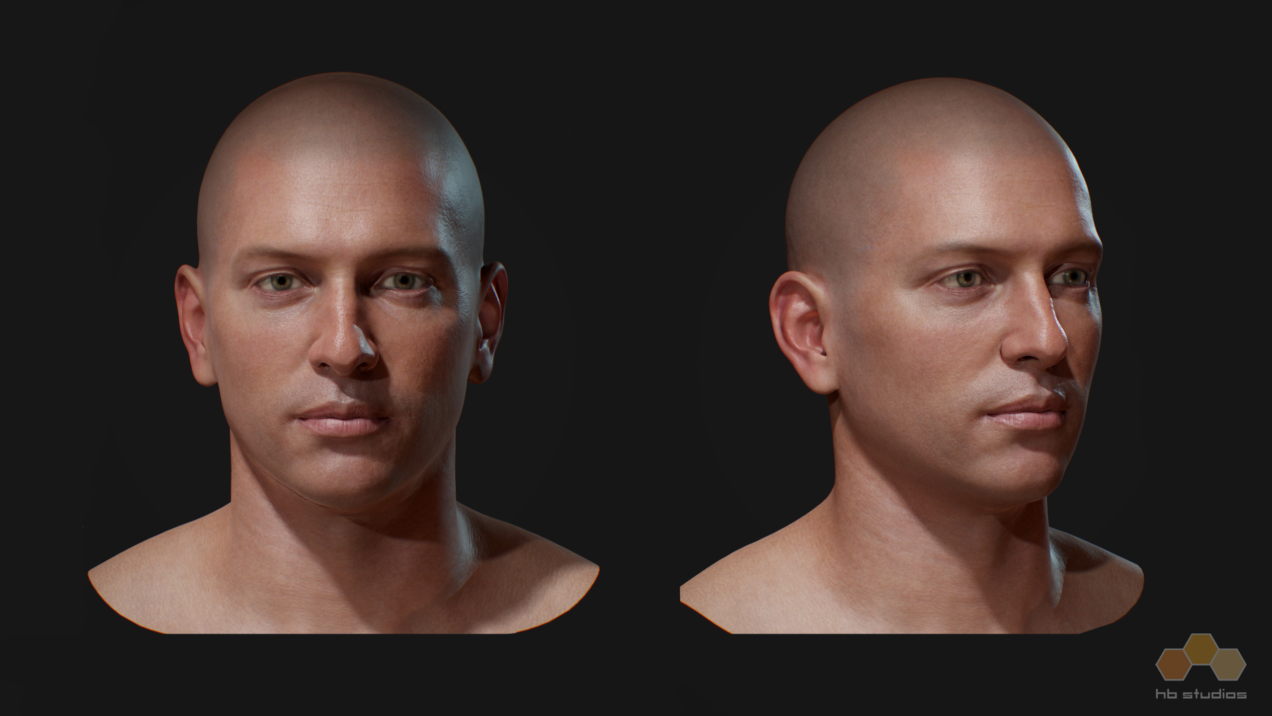 Develop generic male (no scan)