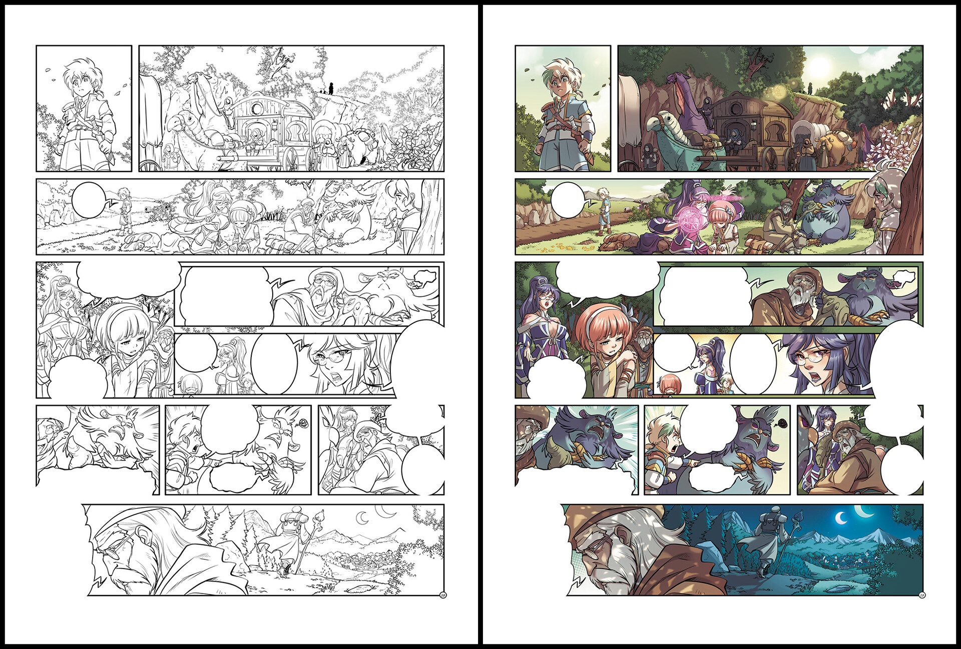 Les Légendaires Résistance Scan Vf Pop - Les Légendaires Résistance #3 | Comic book colors