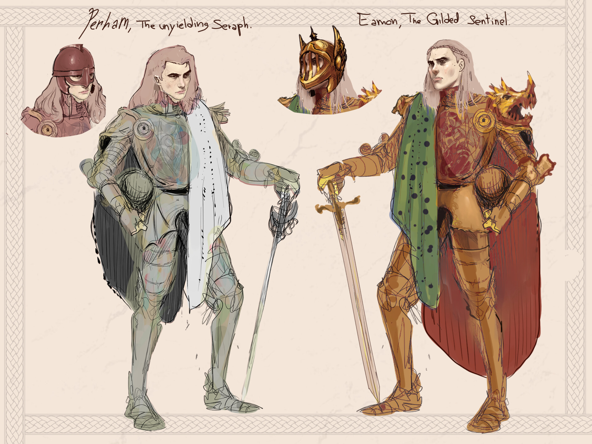 Javier trigas perham the unyielding seraph