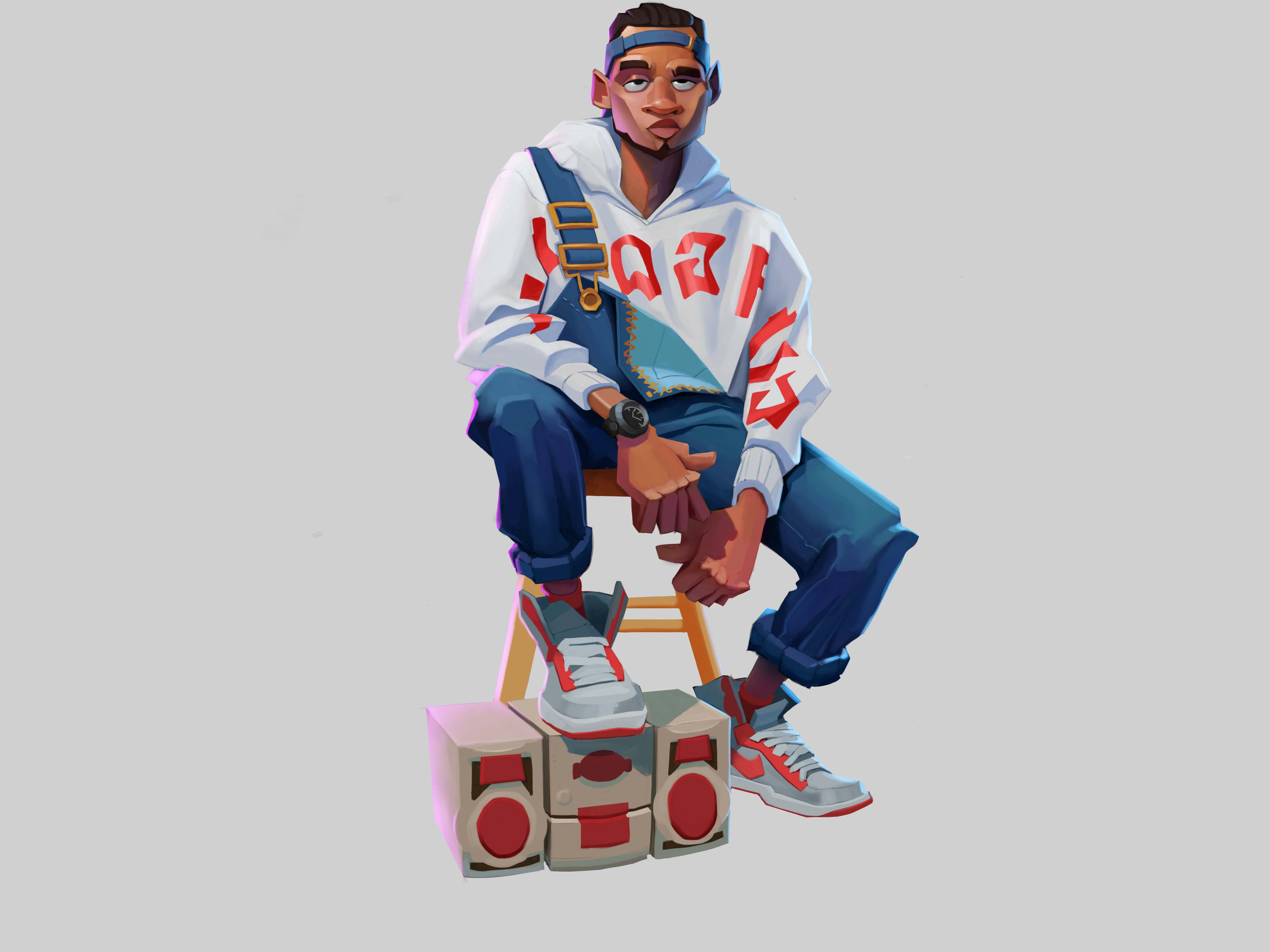 Character painting