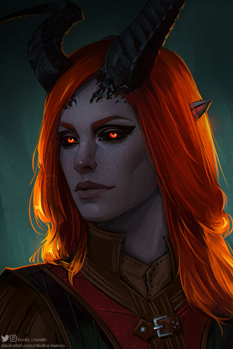 ArtStation - Red Head - Commission