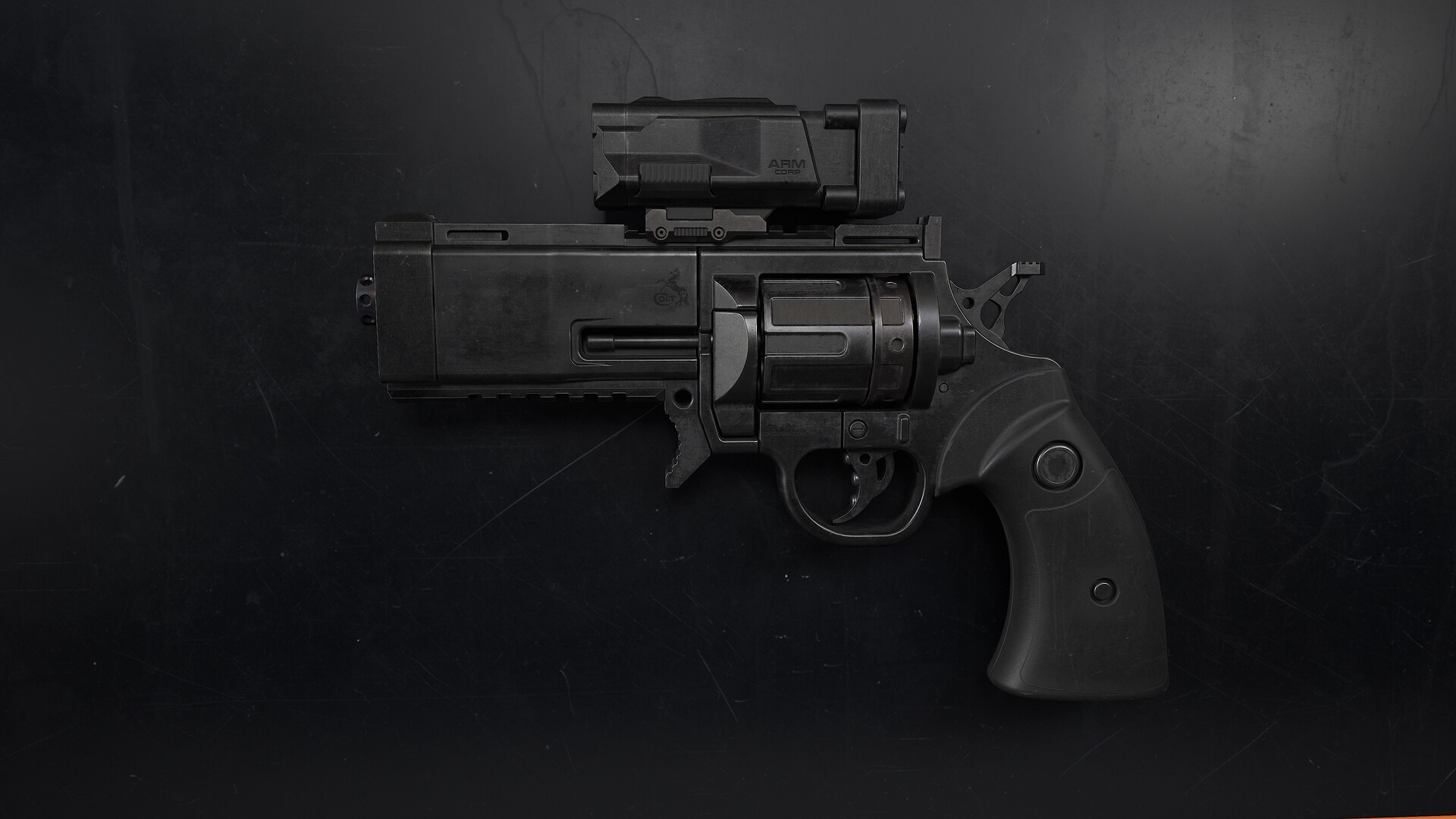 ArtStation - Colt Python Custom Concept