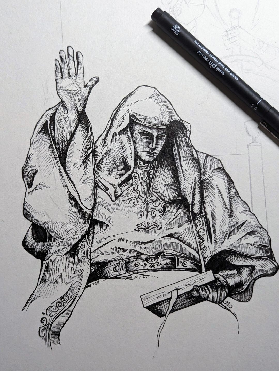 ArtStation Ink "King Baldwin IV"
