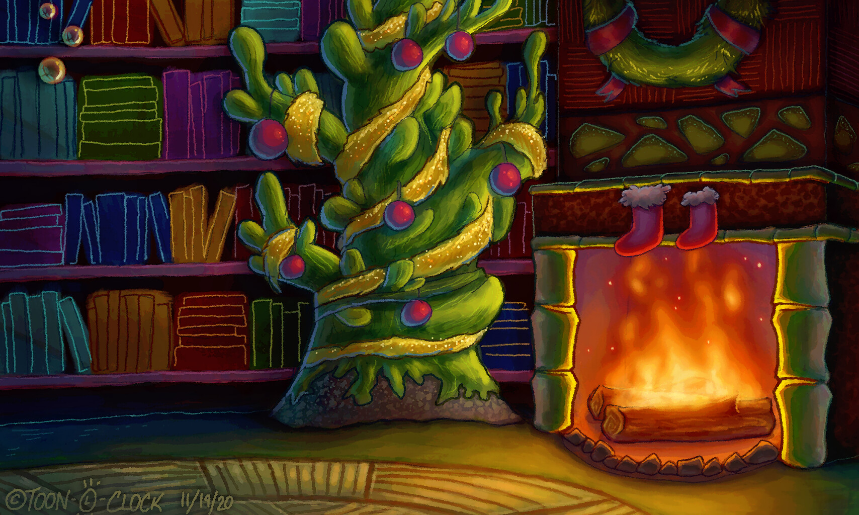 TkT - SpongeBob Handpainted Background
