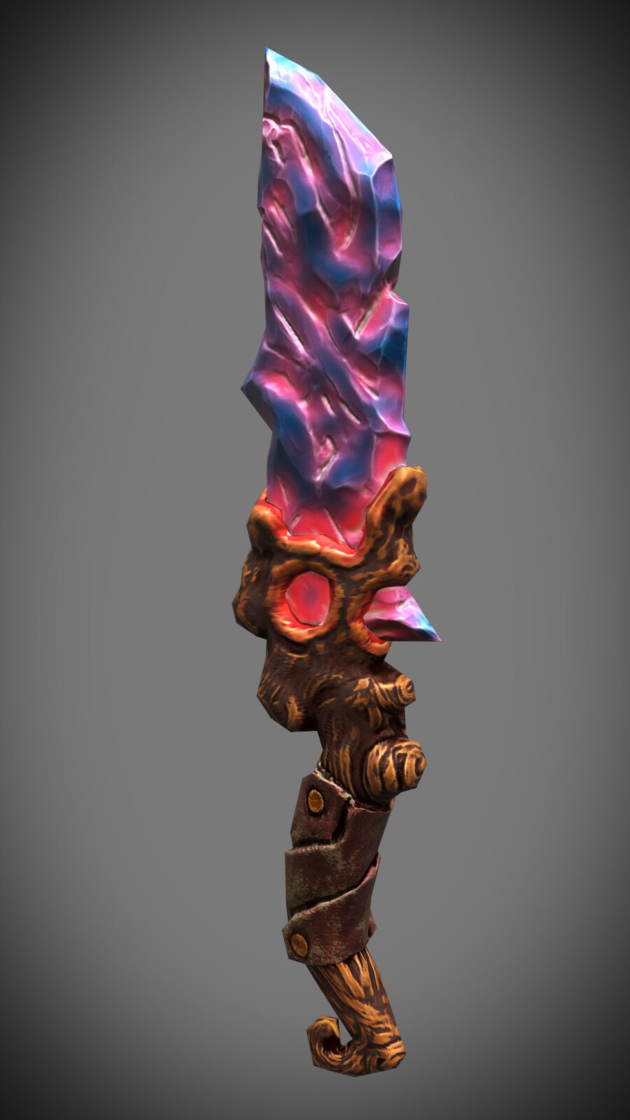 Abundance Knife Substance render