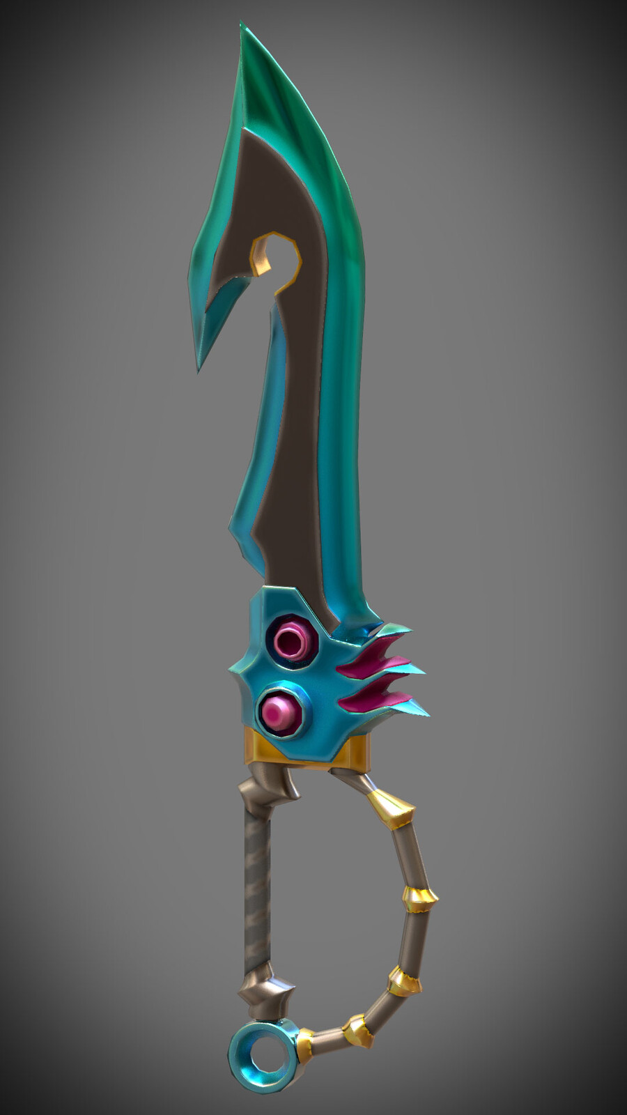 Water Knife Substance render