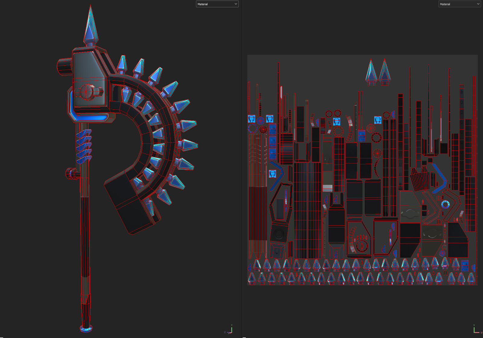 Rampage Chain axe wire