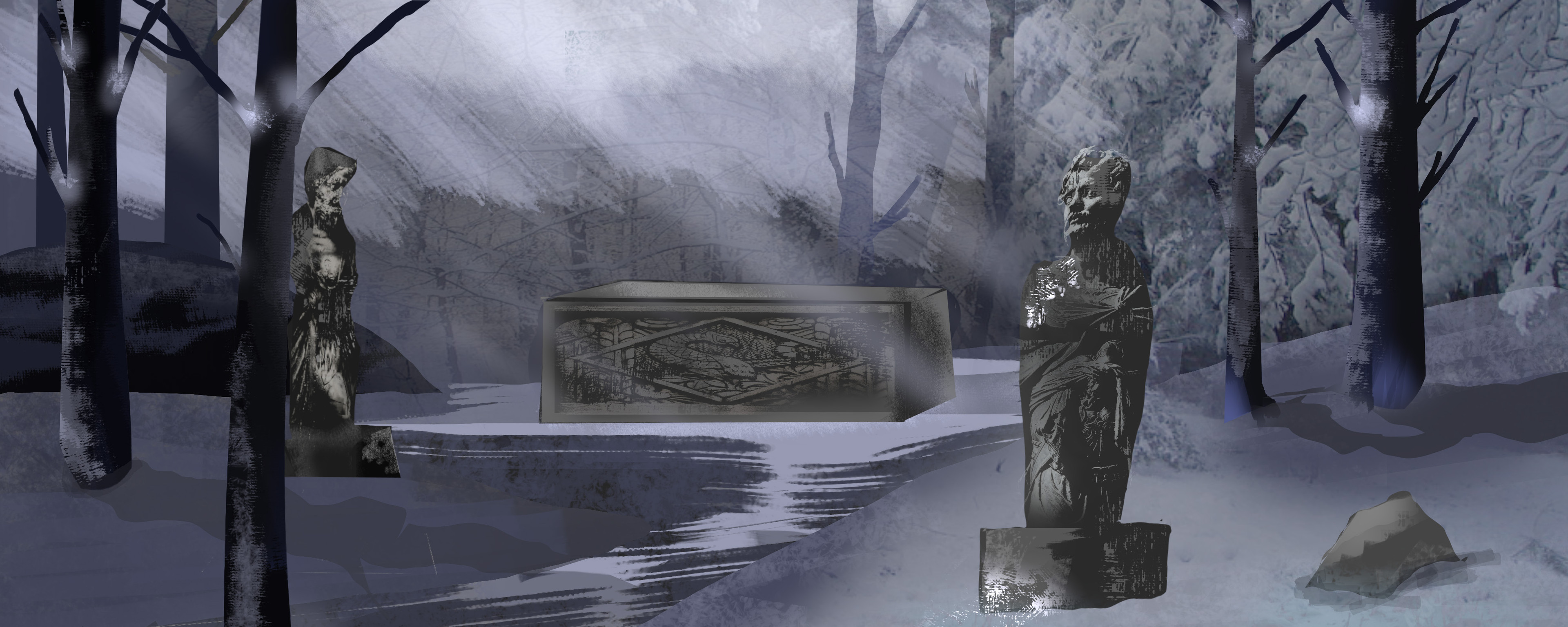 Forgotten rest - Concept art