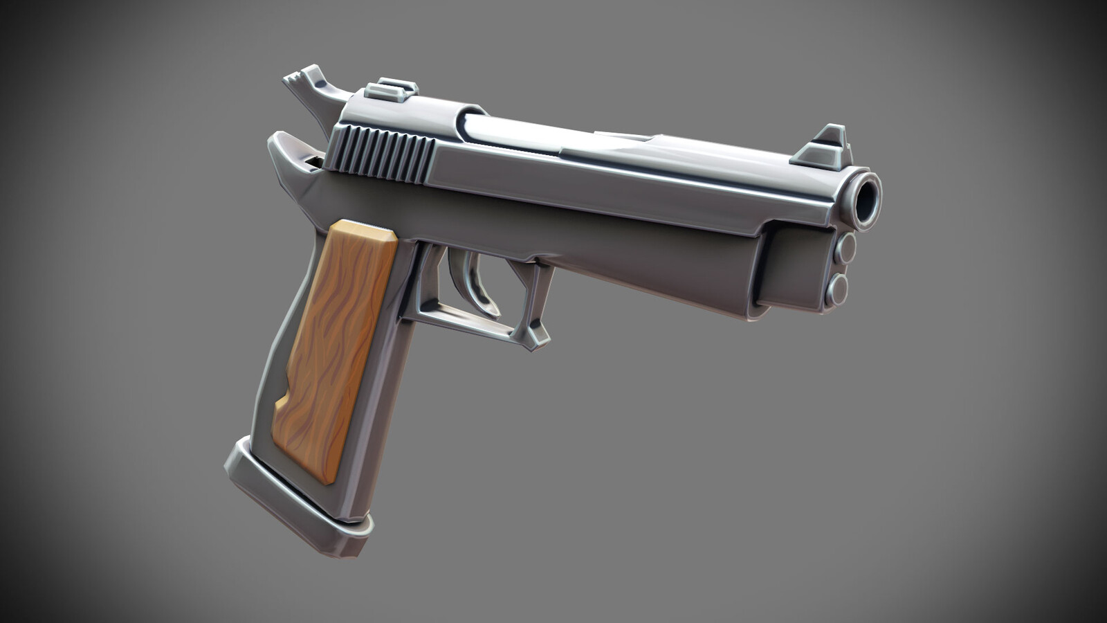 Pistol substance render
