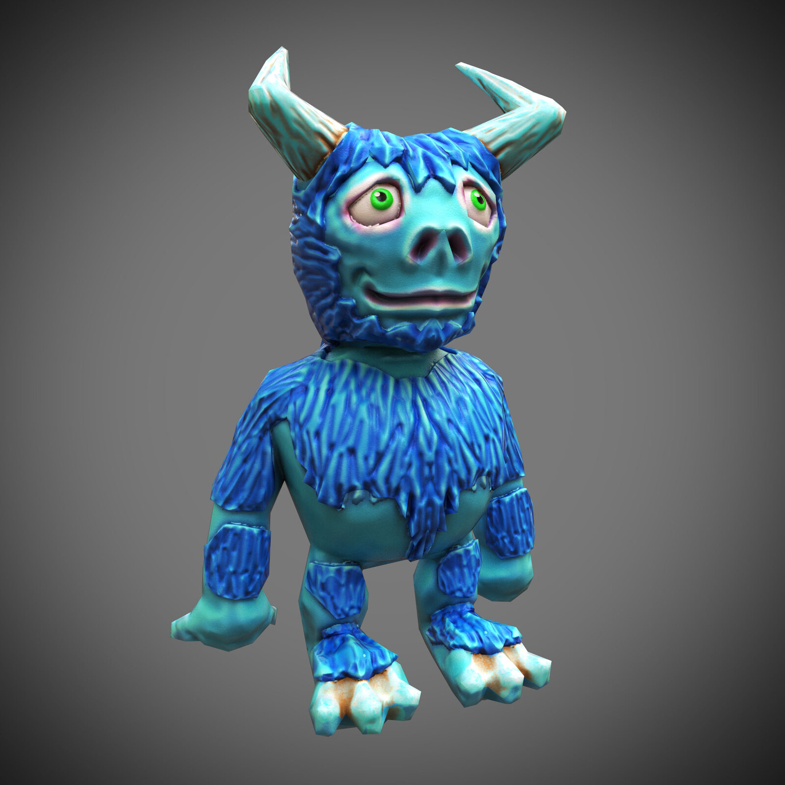 Yeti substance render