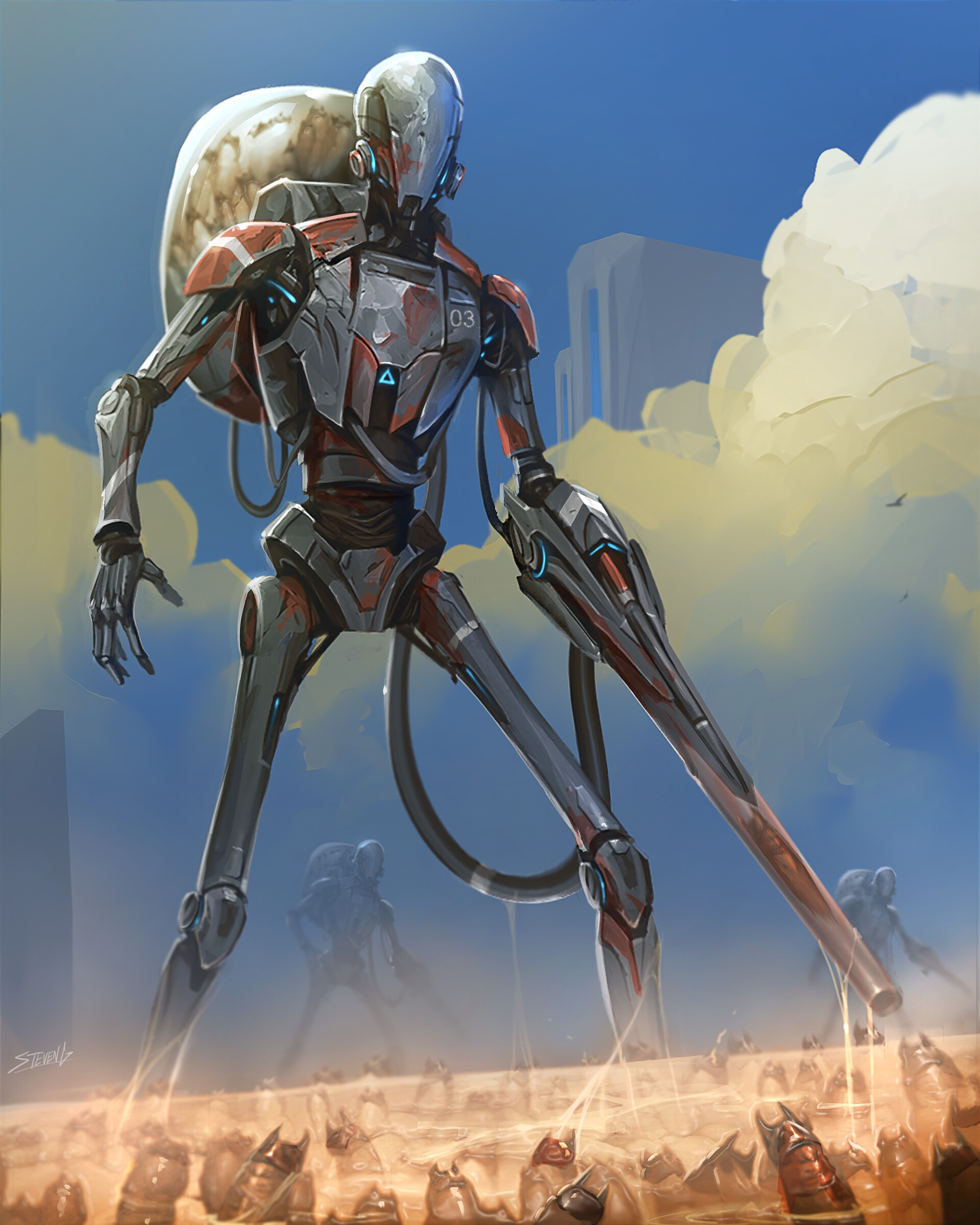 ArtStation - Robot Bug farmer